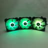 3 pack CORSAIR - iCUE SP120 RGB ELITE 120mm PWM Computer Case Fan with controller