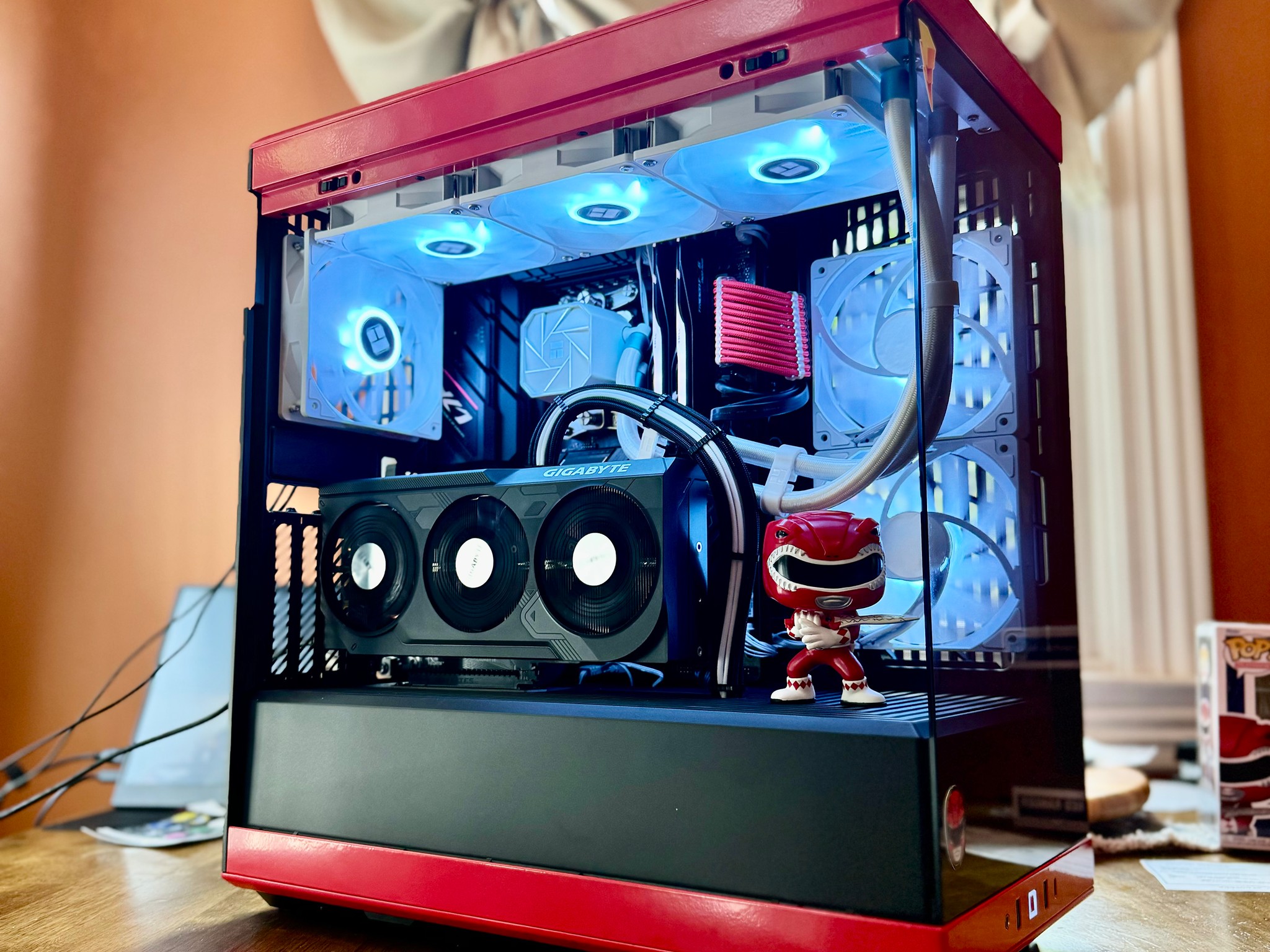 🔴⚪️Red Ranger⚪️🔴 - RTX 4070 Super | Ryzen 7 7700X | 32GB DDR5 | 2TB SSD