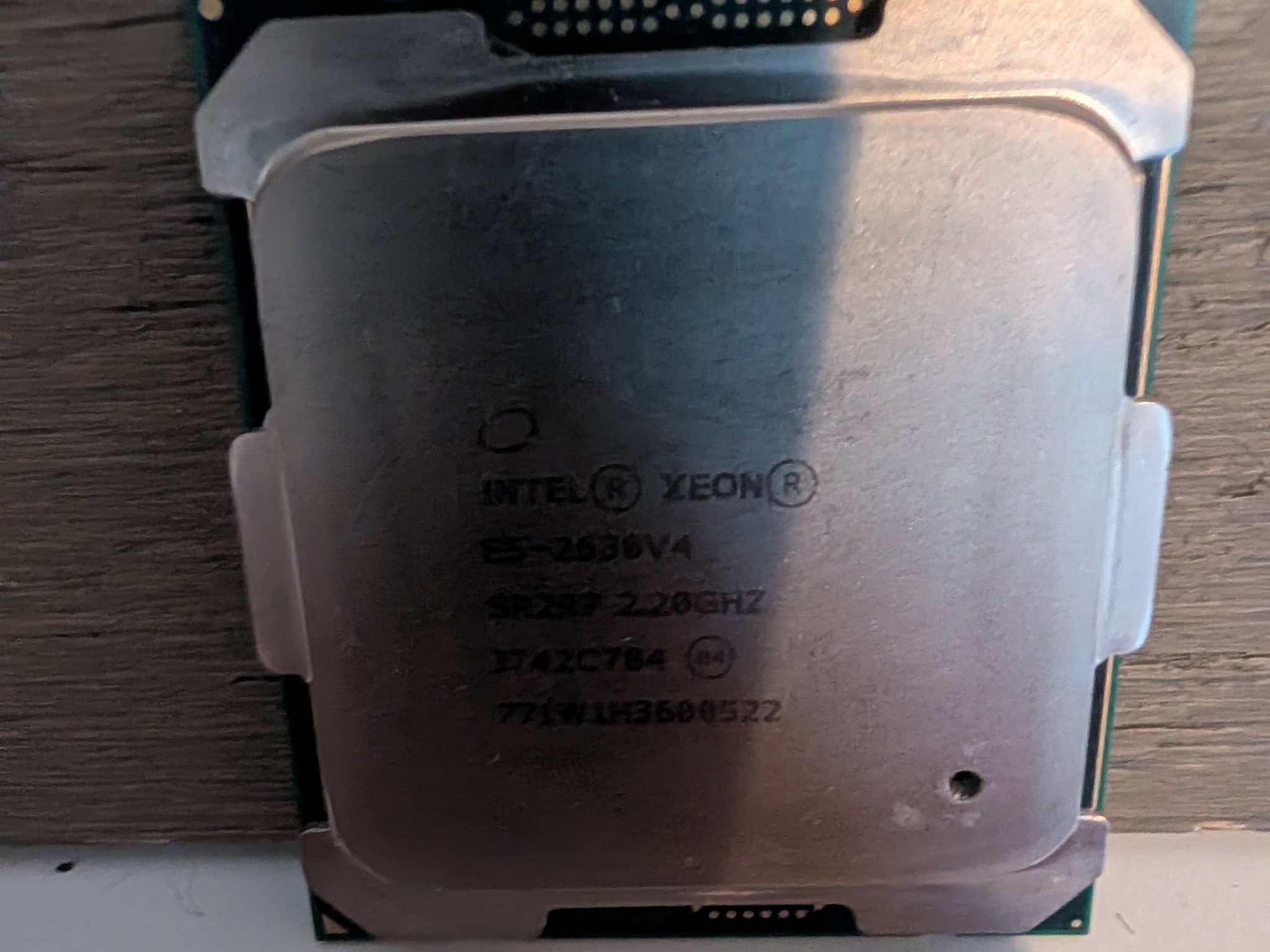Xeon E5 2630V4 working
