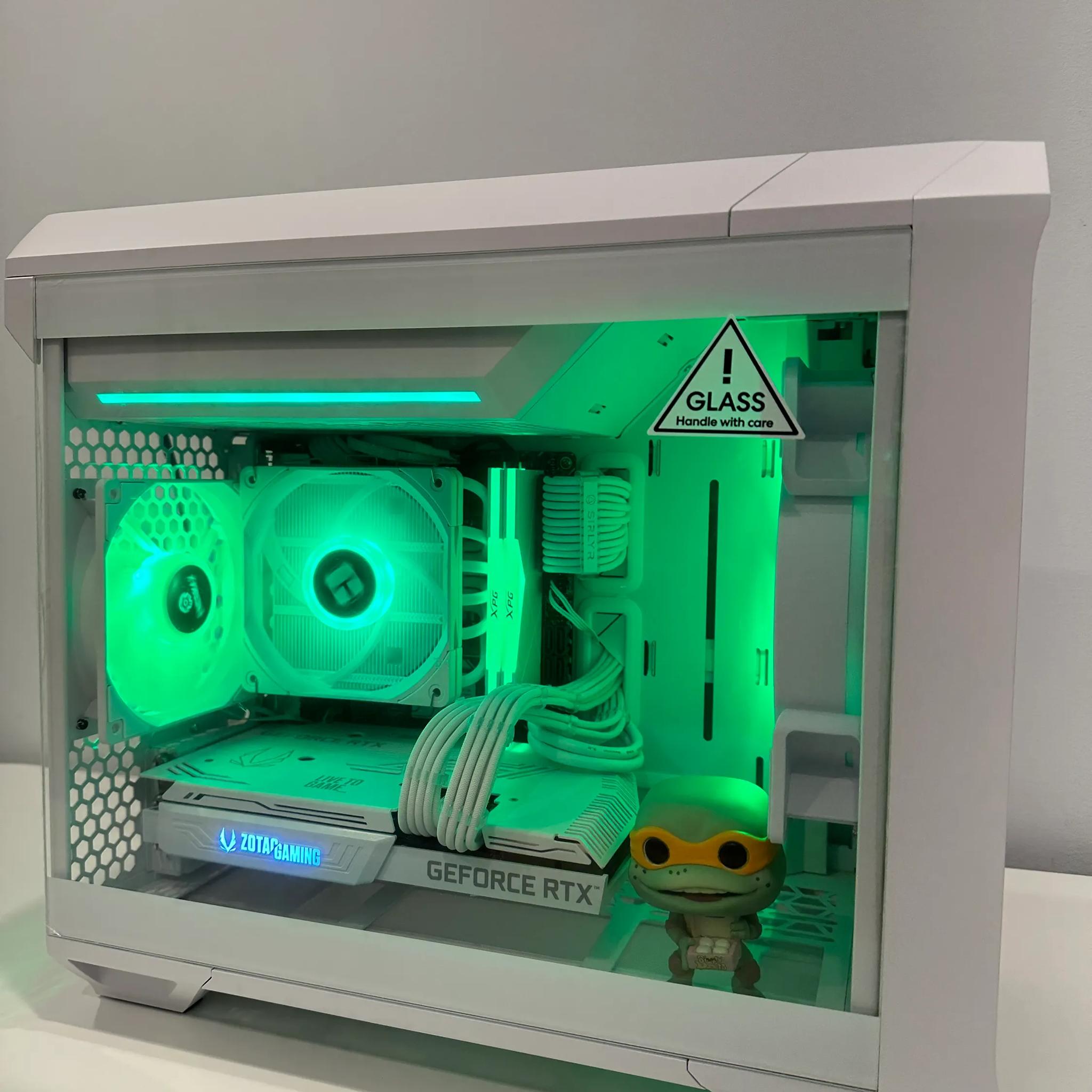 🐢🥷Michaelangelo🐢🥷-Gaming PC-Nvidia RTX 3070 8GB-Intel Core i5 12600KF 10-Core-32GB DDR4-1TB NVME