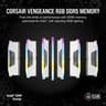 Corsair Vengeance® RGB 32GB (2x16GB) DDR5 5600MT/s CL36 Memory Kit — Intel XMP
