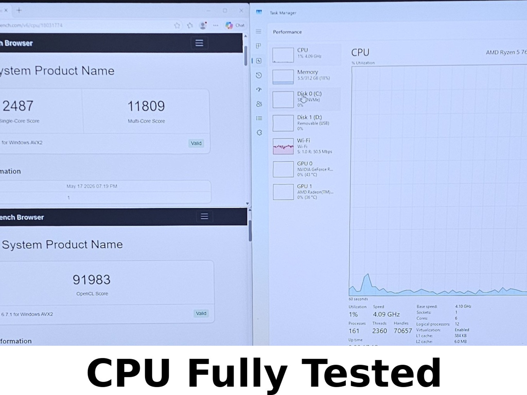 AMD Ryzen 5 7600X3D AM5