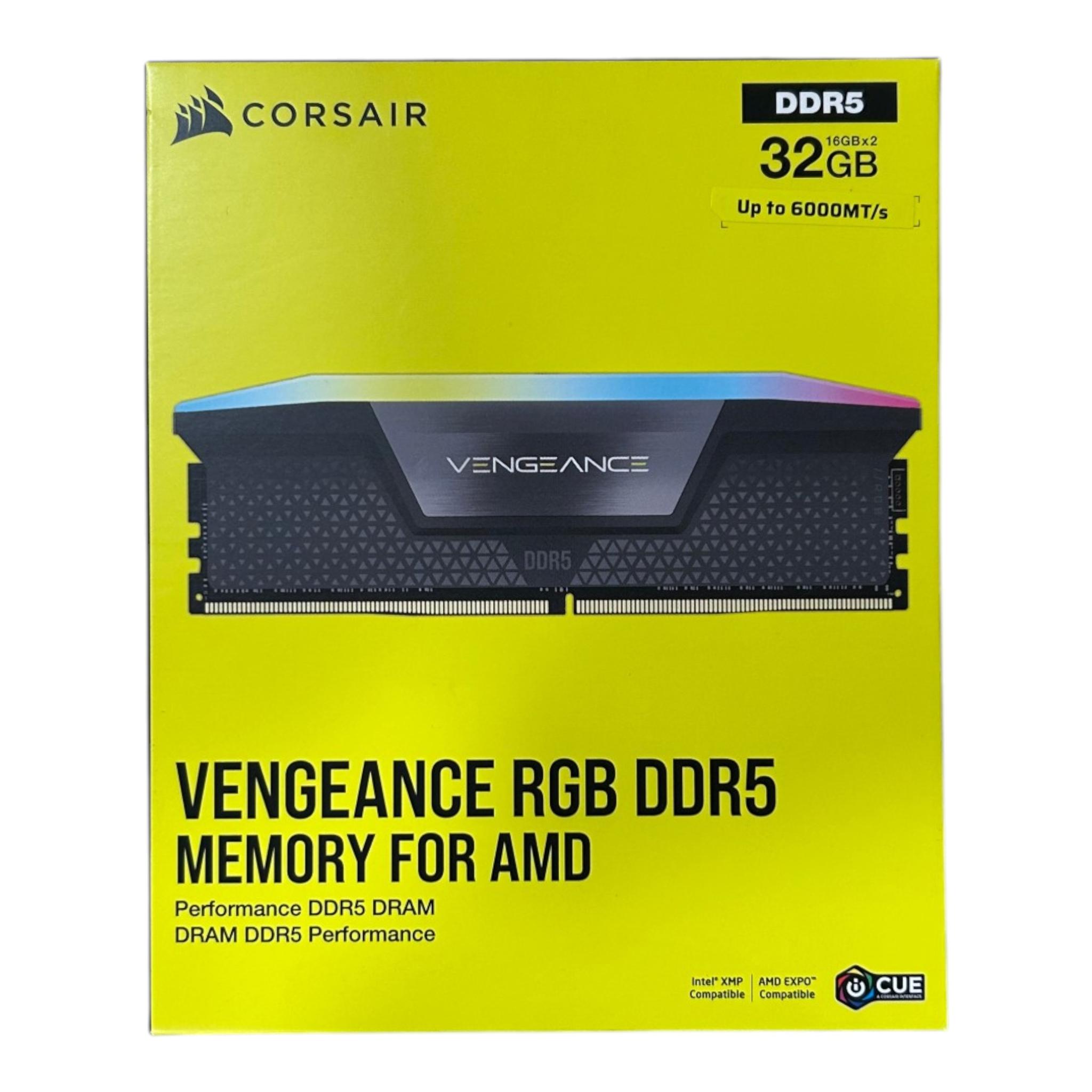 *NEW* Corsair Vengeance RGB 32GB DDR5 6000MT/s CL36 (AMD EXPO)