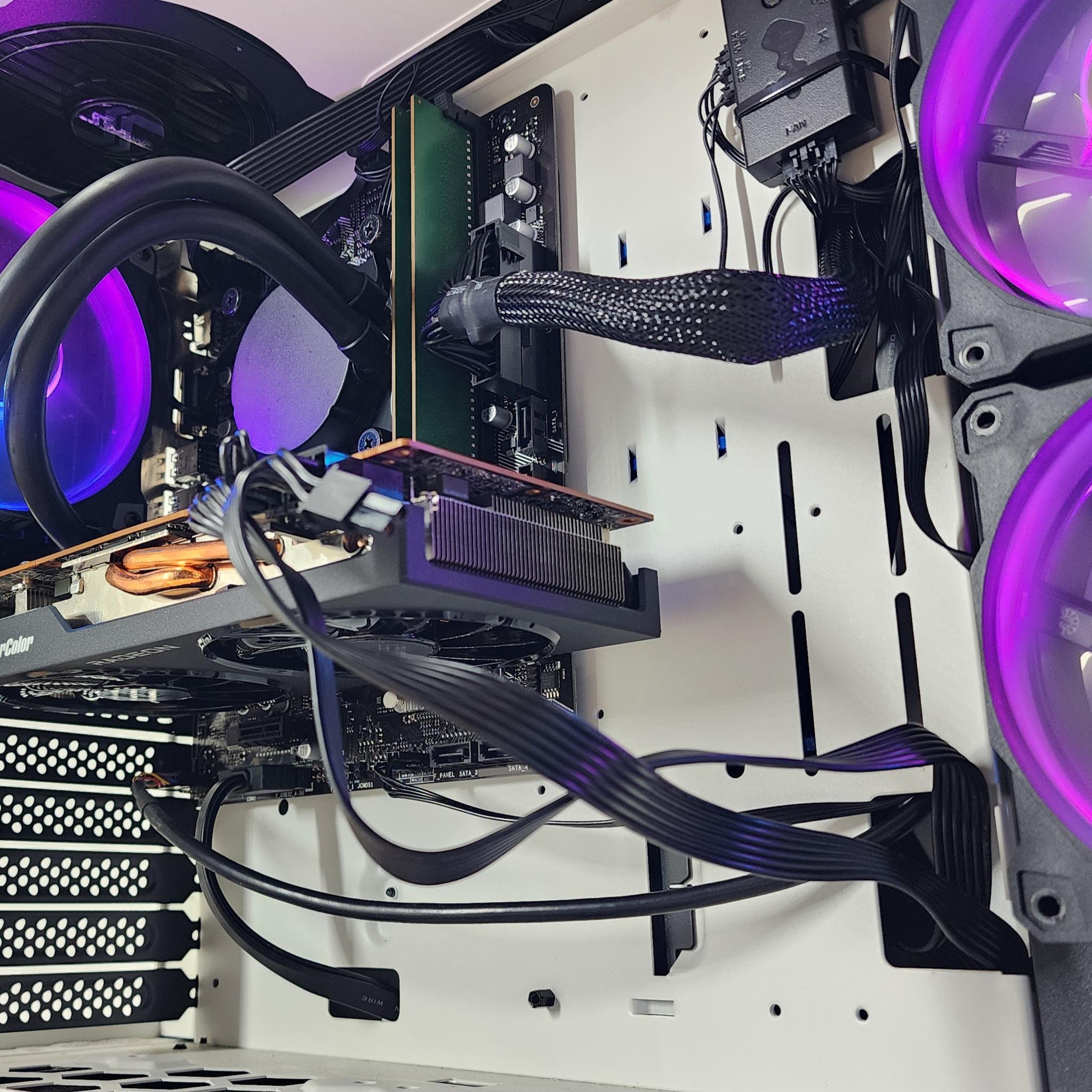 Gaming PC i5-11400F 16GB RAM 500GB SSD RX 6700 10GB Windows 11 Computer