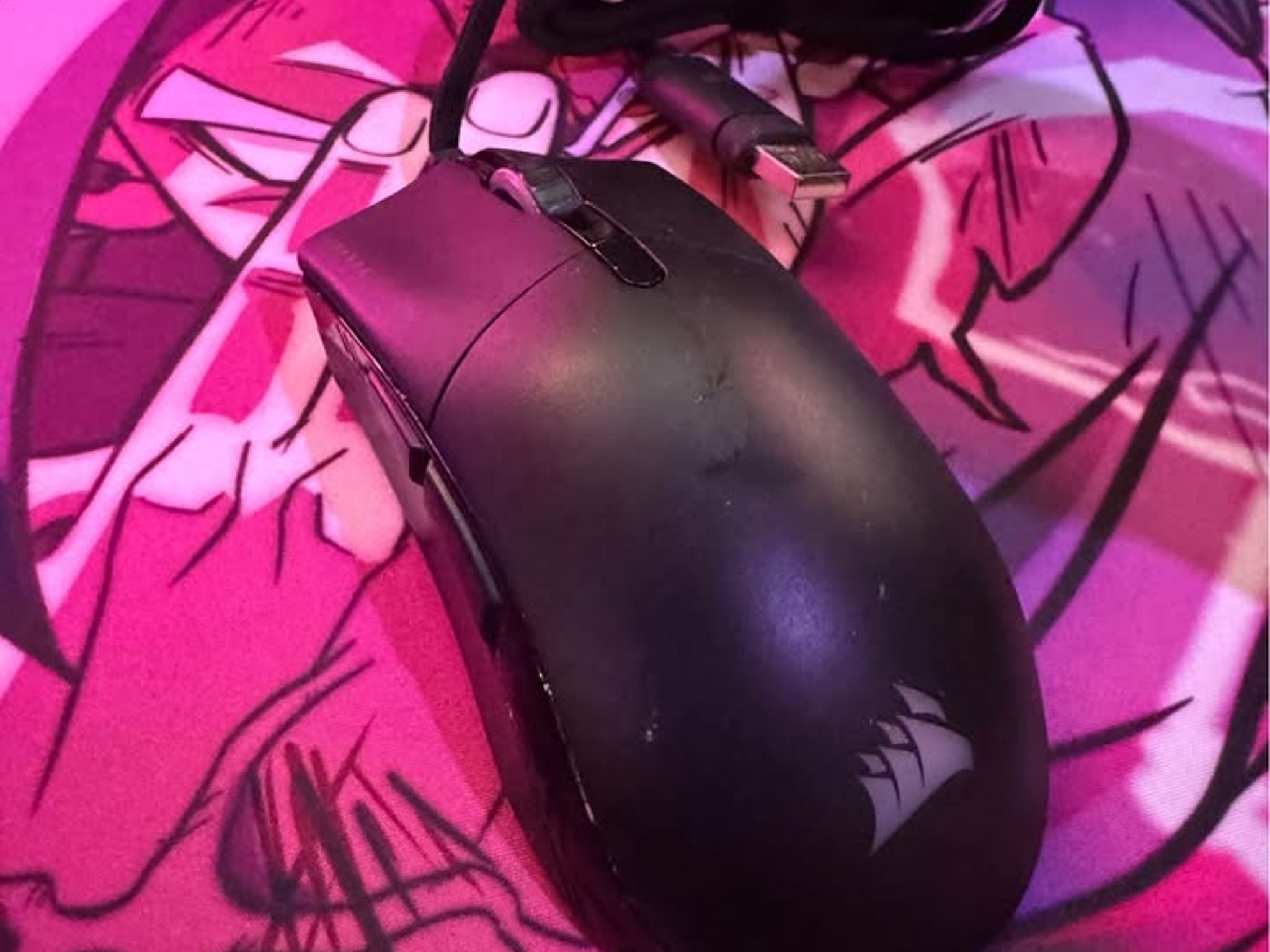 Corsair Wired K55 RGB Pro Keyboard & Corsair Sabre Mouse
