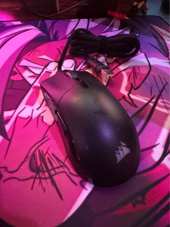 Corsair Wired K55 RGB Pro Keyboard & Corsair Sabre Mouse