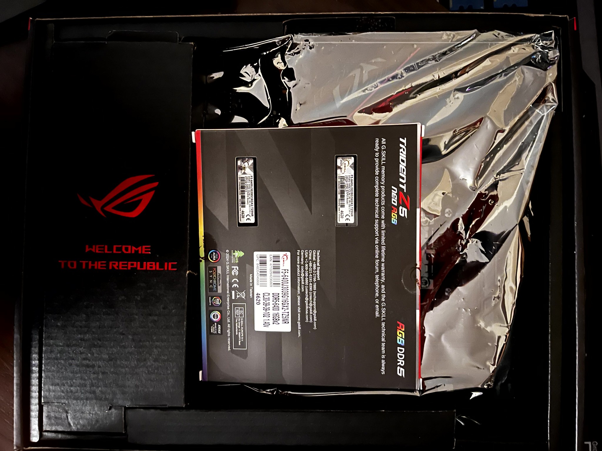 🔥Ryzen 7 9800X3D🔥 | 32G @6400 | Asus ROG Strix B650E-E motherboard