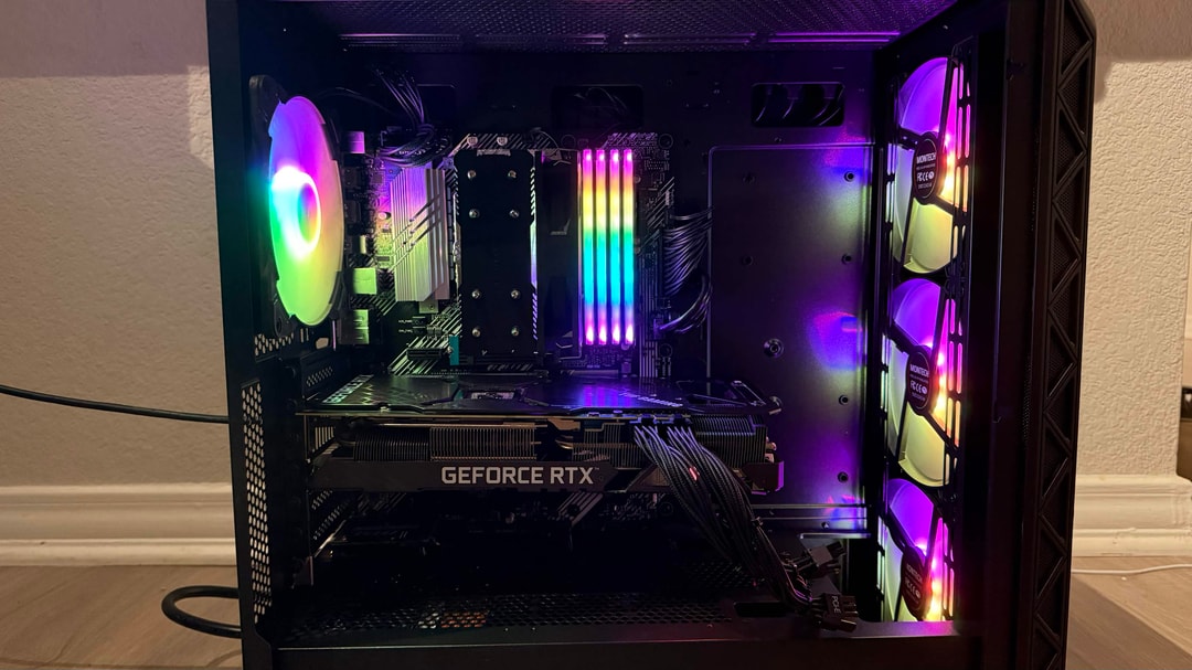 RGB Gaming PC | i7 10700k | 32GB DDR4 | RTX 3070 Ti | 1TB NVMe