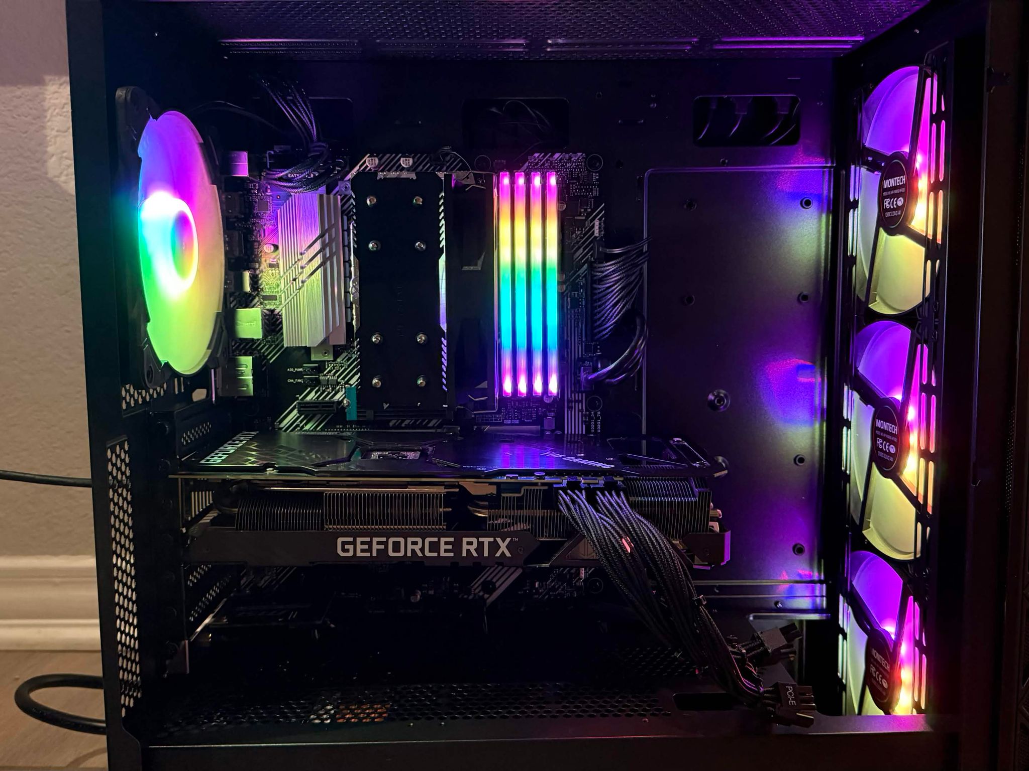 RGB Gaming PC | i7 10700k | 32GB DDR4 | RTX 3070 Ti | 1TB NVMe | Windows 11 | Montech Air 903 Max