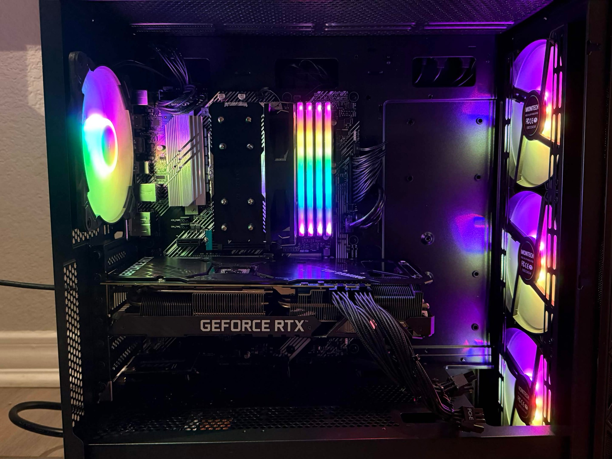RGB Gaming PC | i7 10700k | 32GB DDR4 | RTX 3070 Ti | 1TB NVMe | Windows 11 | Montech Air 903 Max