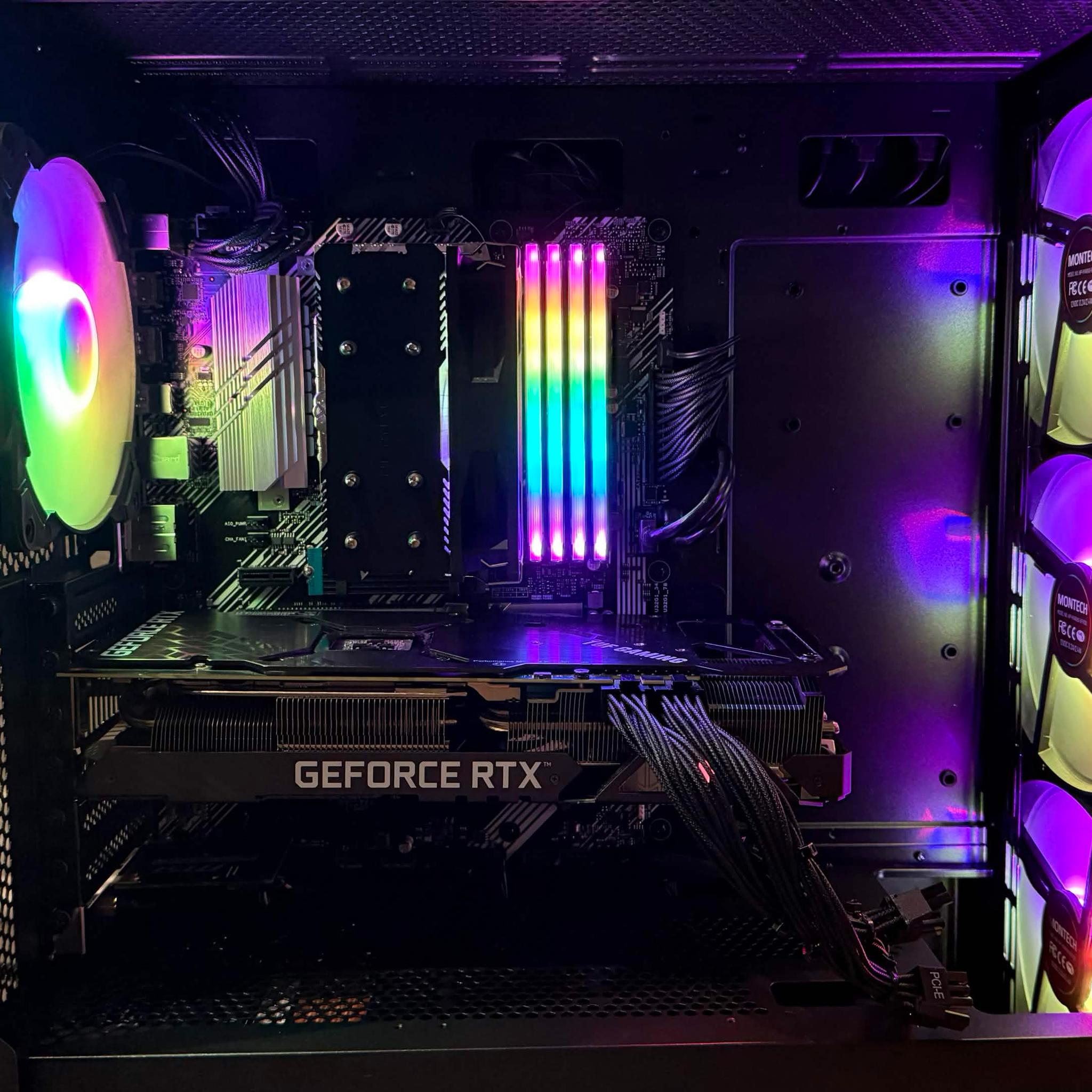 RGB Gaming PC | i7 10700k | 32GB DDR4 | RTX 3070 Ti | 1TB NVMe | Windows 11 | Montech Air 903 Max
