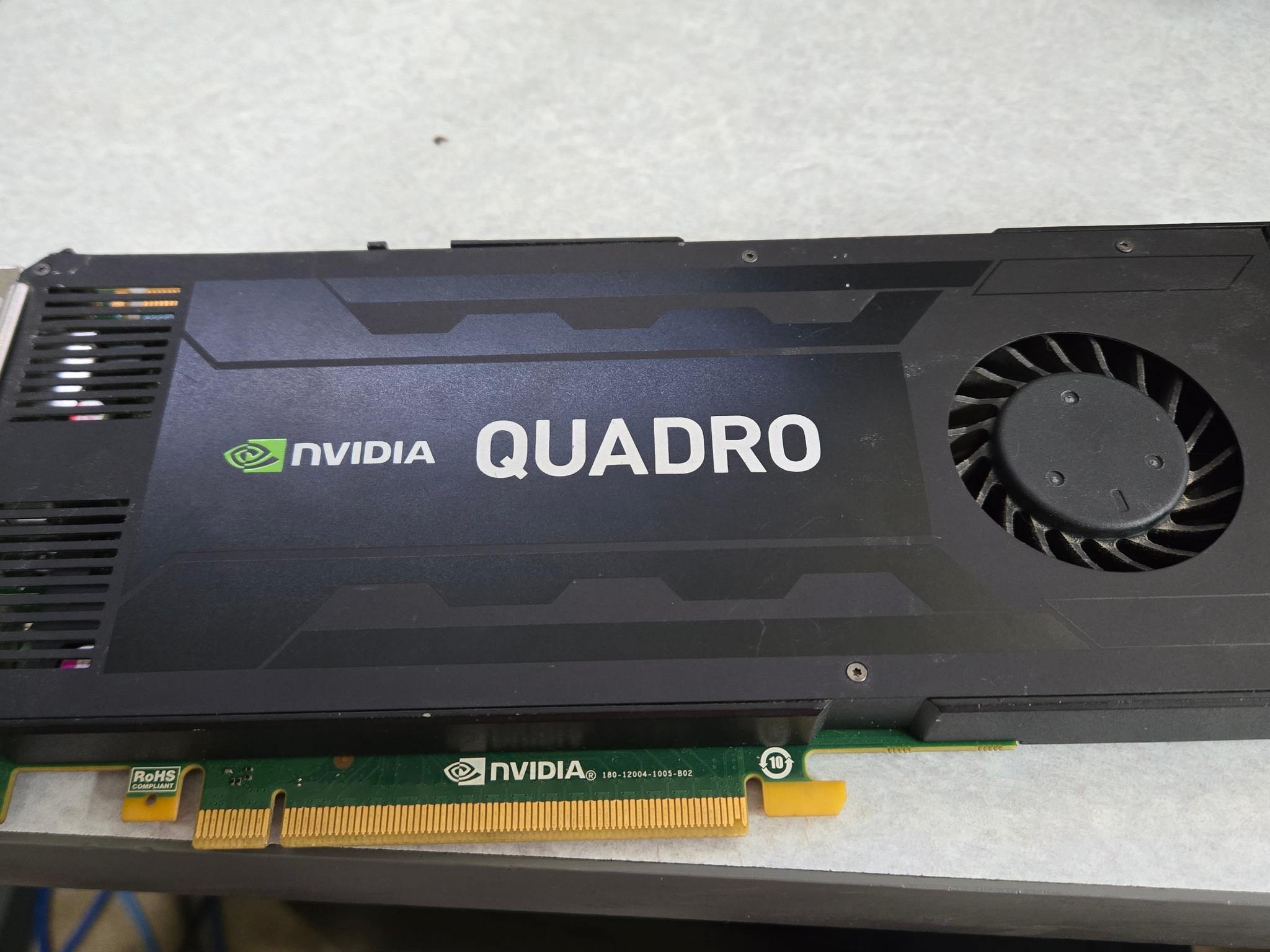 PARTS ONLY! RX 570 8GB and Quadro K4200 4GB