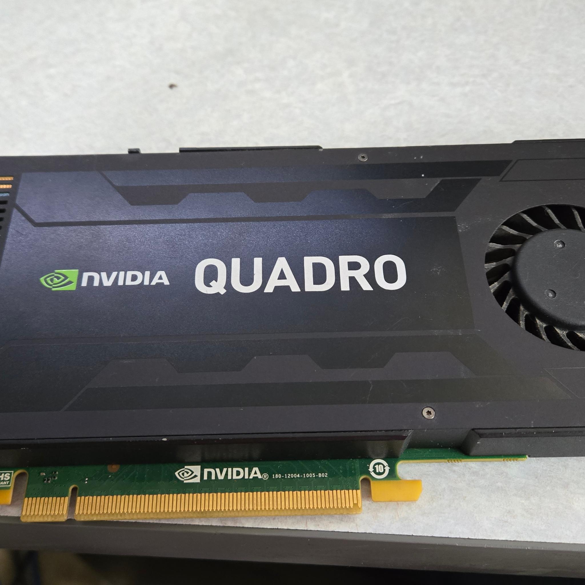 PARTS ONLY! RX 570 8GB and Quadro K4200 4GB. LOT