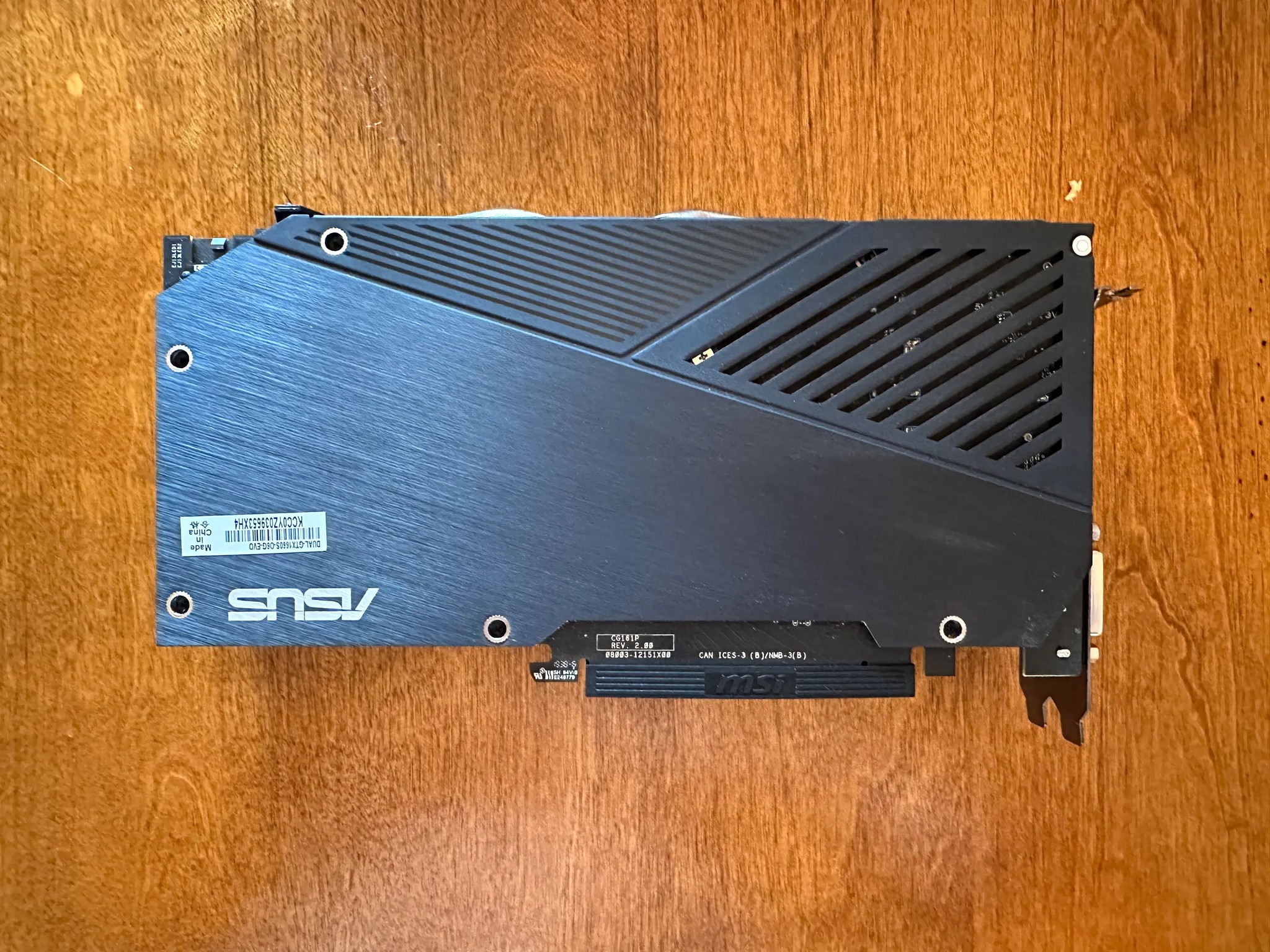 Asus 1660 Super 6gb Dual Evo (Only HDMI Port Works)