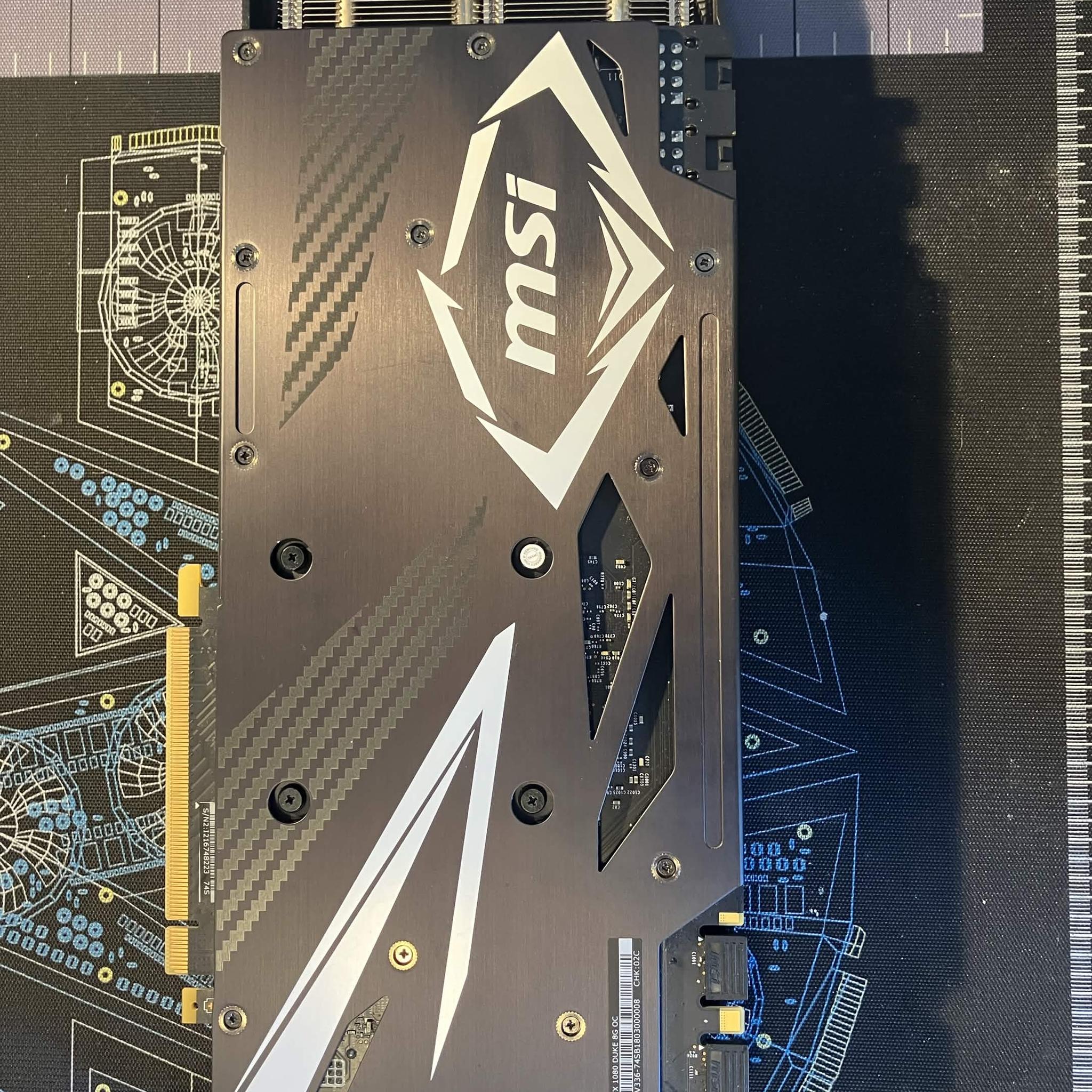 MSI DUKE OC GeForce GTX 1080