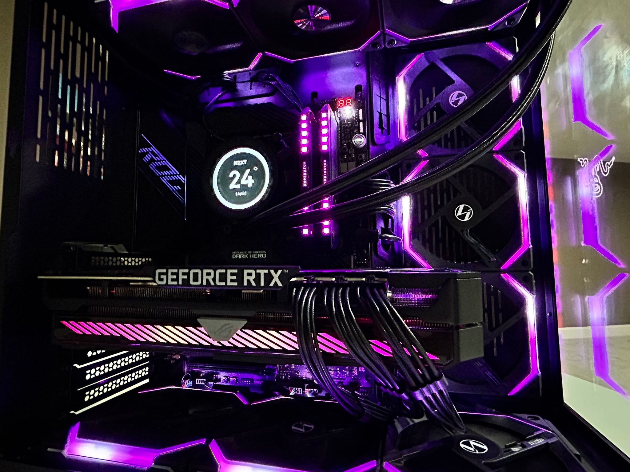 GeForce RTX 3080 Custom Gaming PC - Ryzen 9 5900X - 32GB Dominator DDR4 - ASUS Crosshair Dark Hero