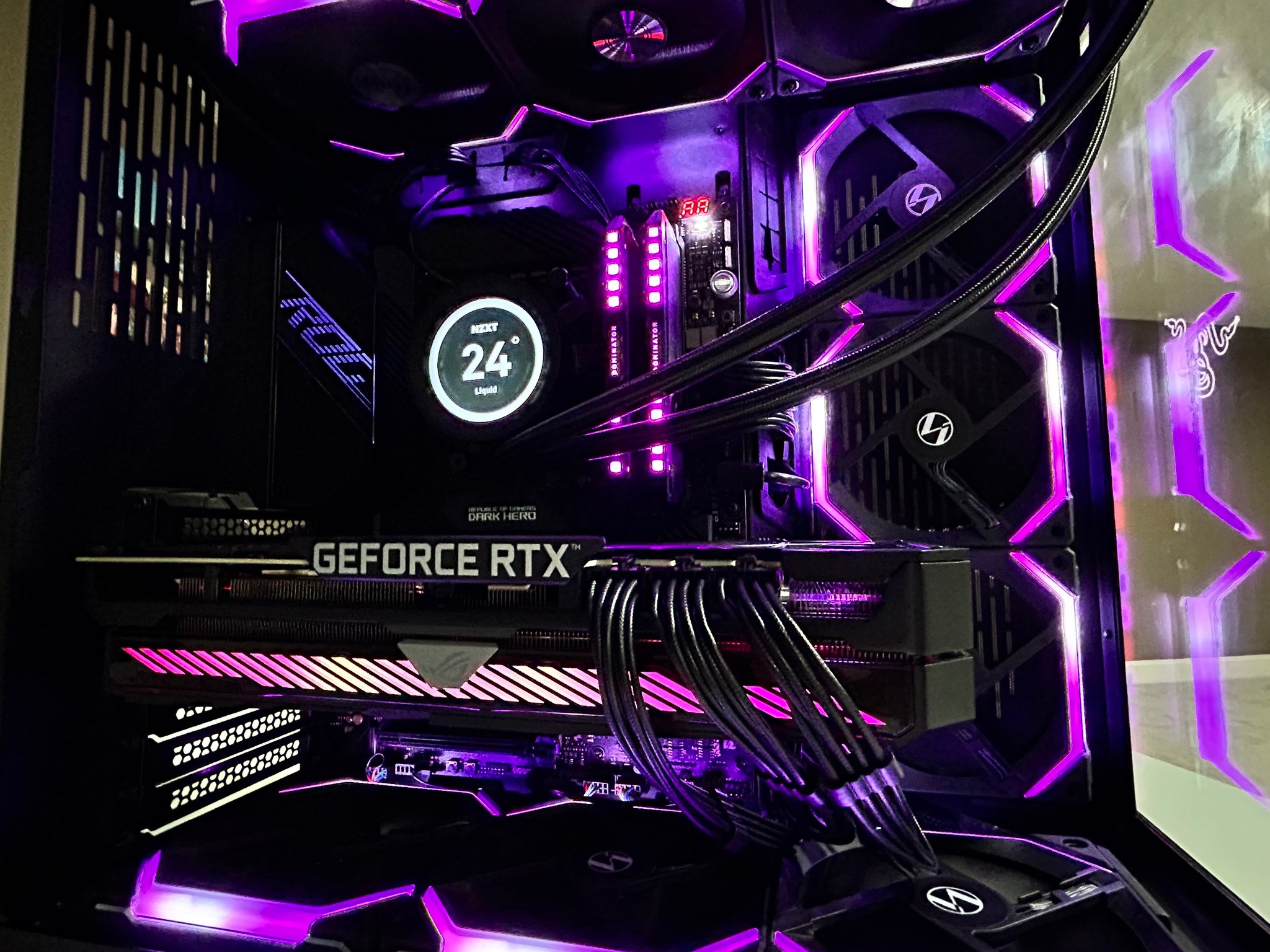 GeForce RTX 3080 Custom Gaming PC - Ryzen 9 5900X - 32GB Dominator DDR4 - ASUS Crosshair Dark Hero