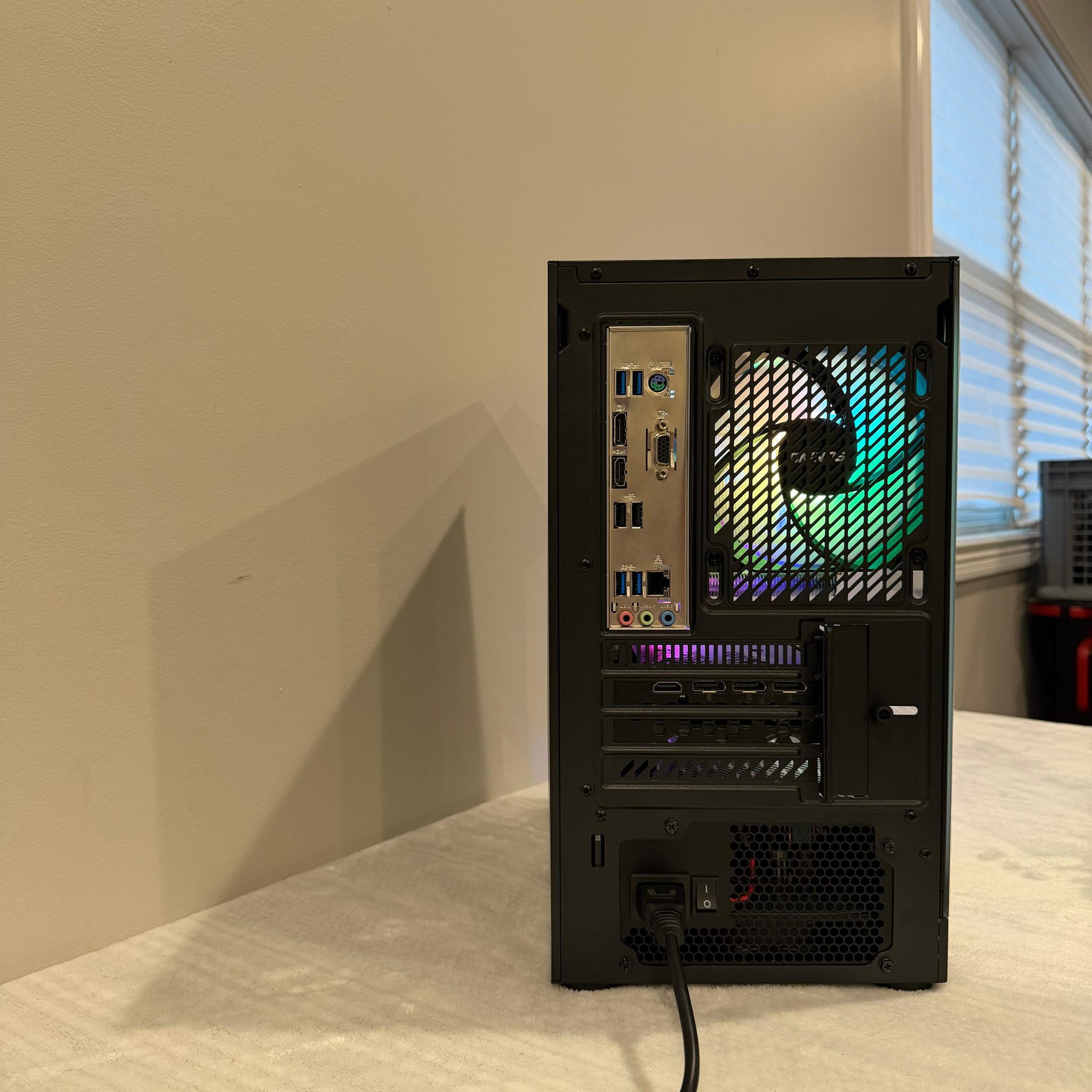 GeForce RTX 3060 Custom Gaming PC - Ryzen 5 5600G, 32GB RAM, 512GB NVMe SSD