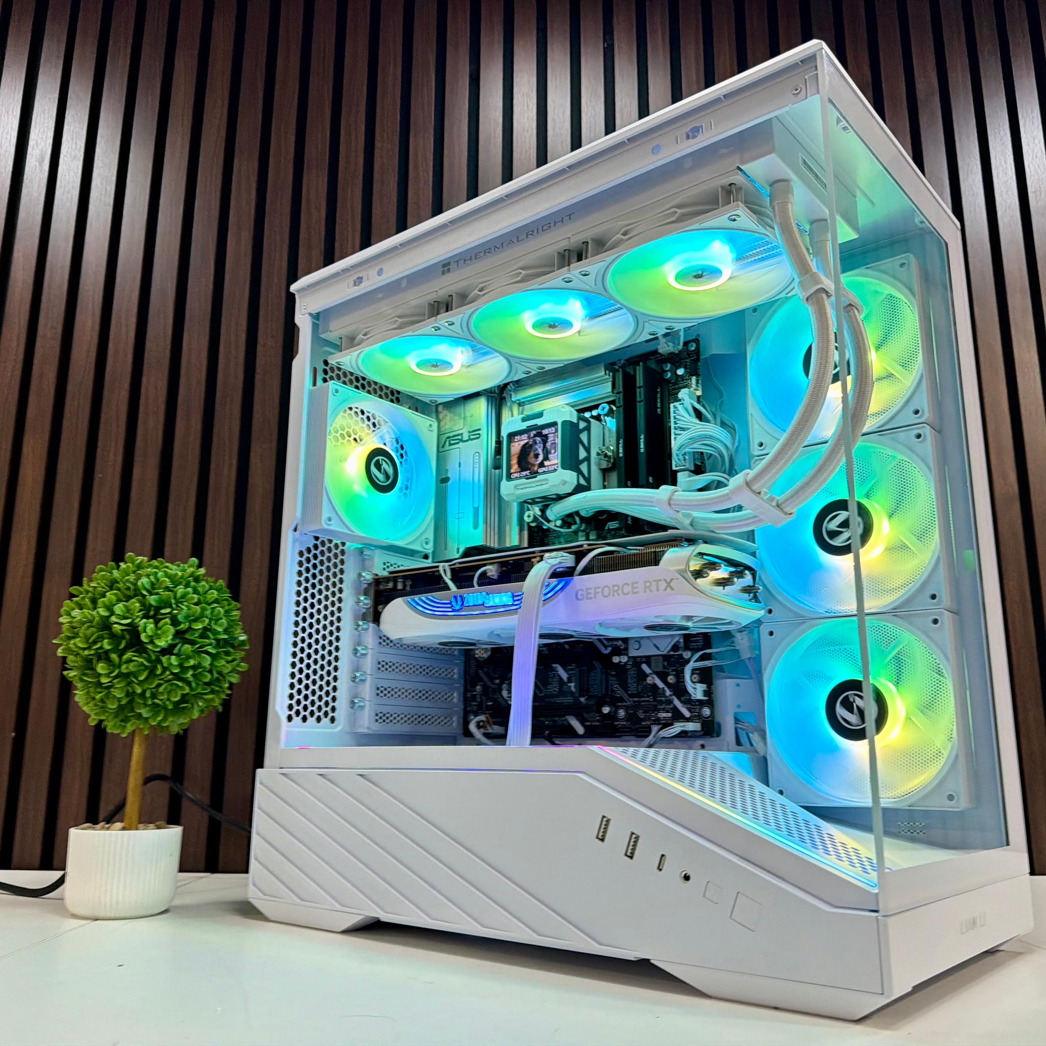 RTX 4080 | Intel Ultra 9 285k | 32GB DDR5 | 2TB M.2 | 1000 Watt Gold PSU | LCD AIO