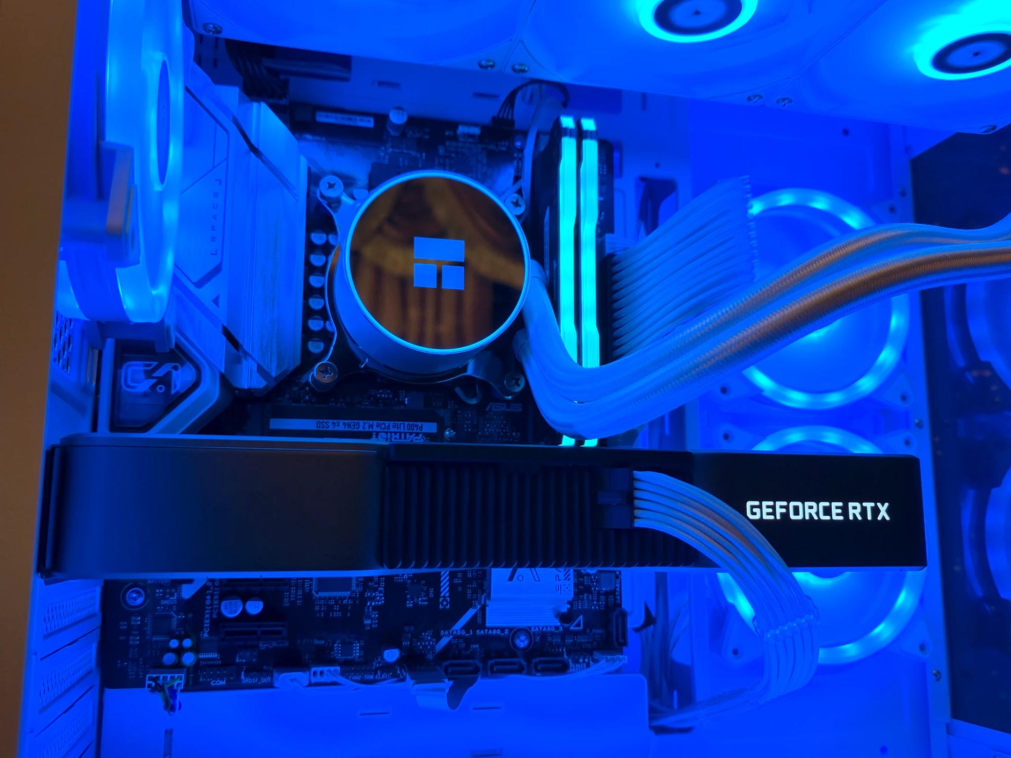 ⚪️🚀 1440P GAMING PC | RTX 3080 FE | INTEL I7-12700KF | 16GB RAM | 1TB SSD 🚀⚪️