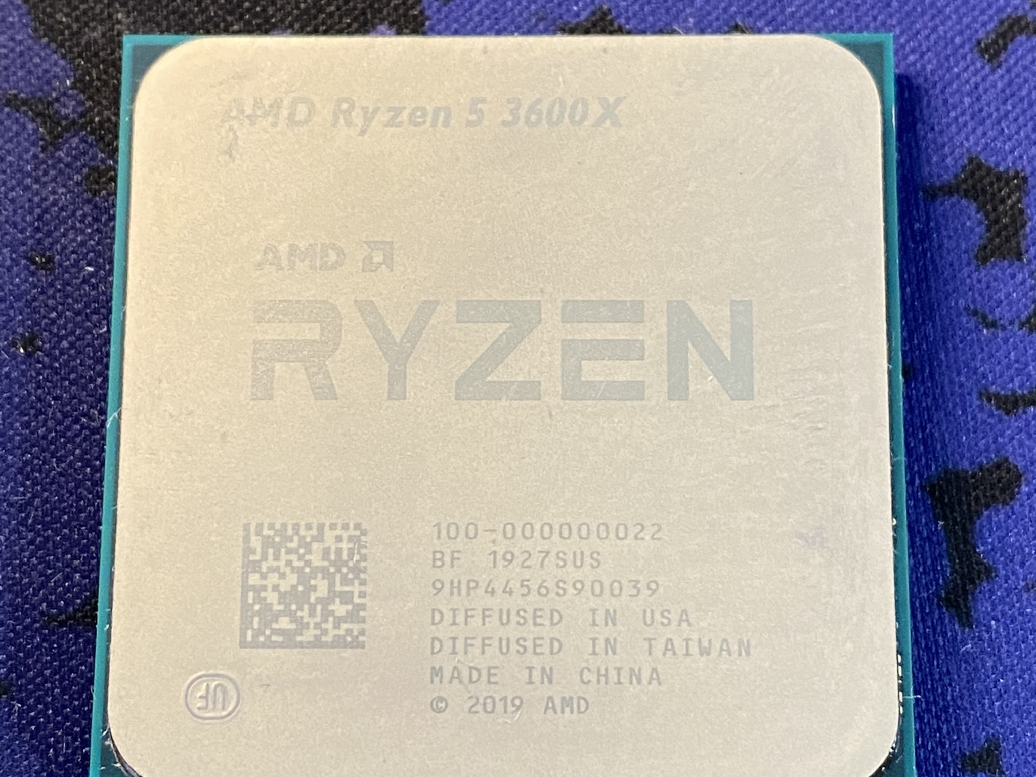 AMD Ryzen 3600x AM4