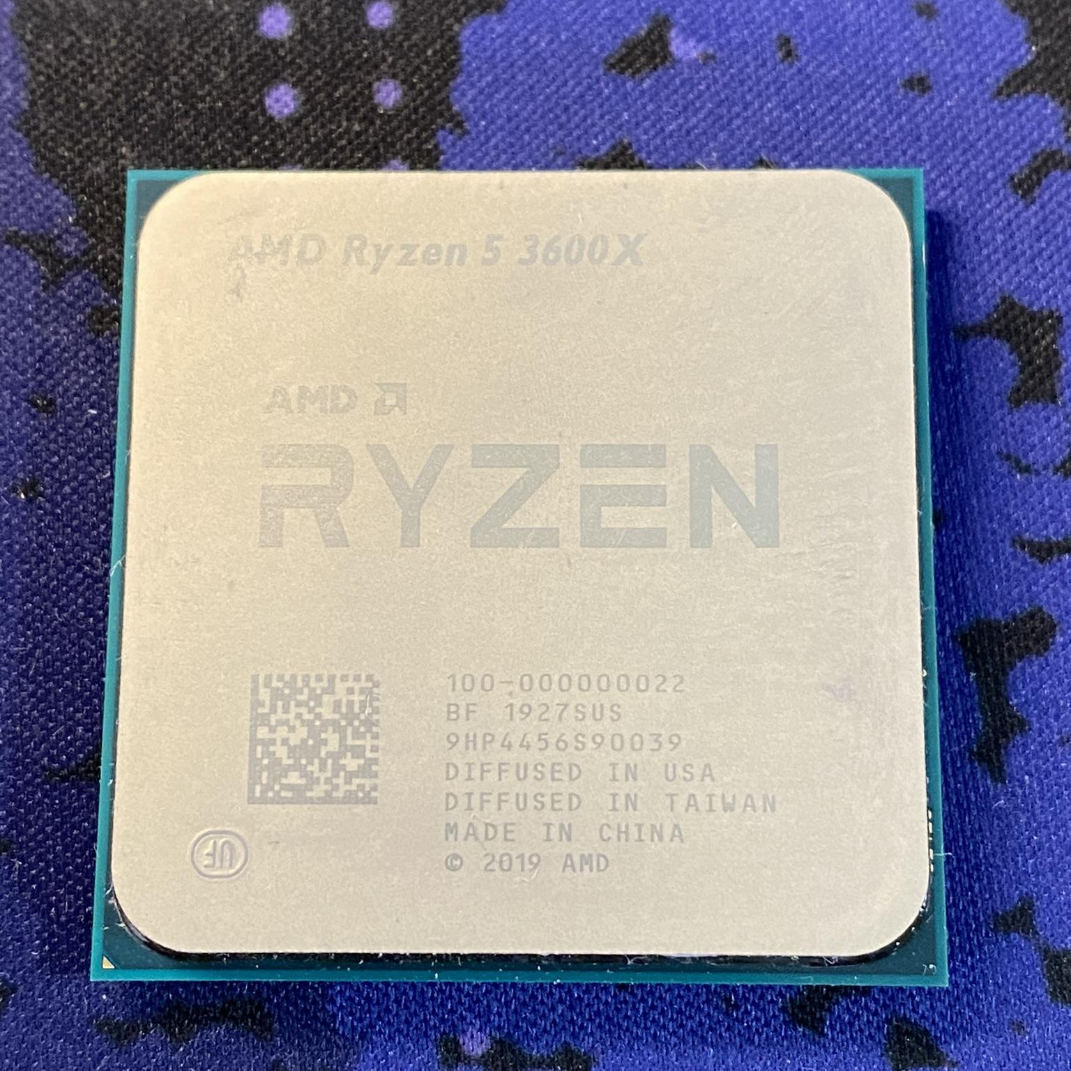 AMD Ryzen 3600x AM4