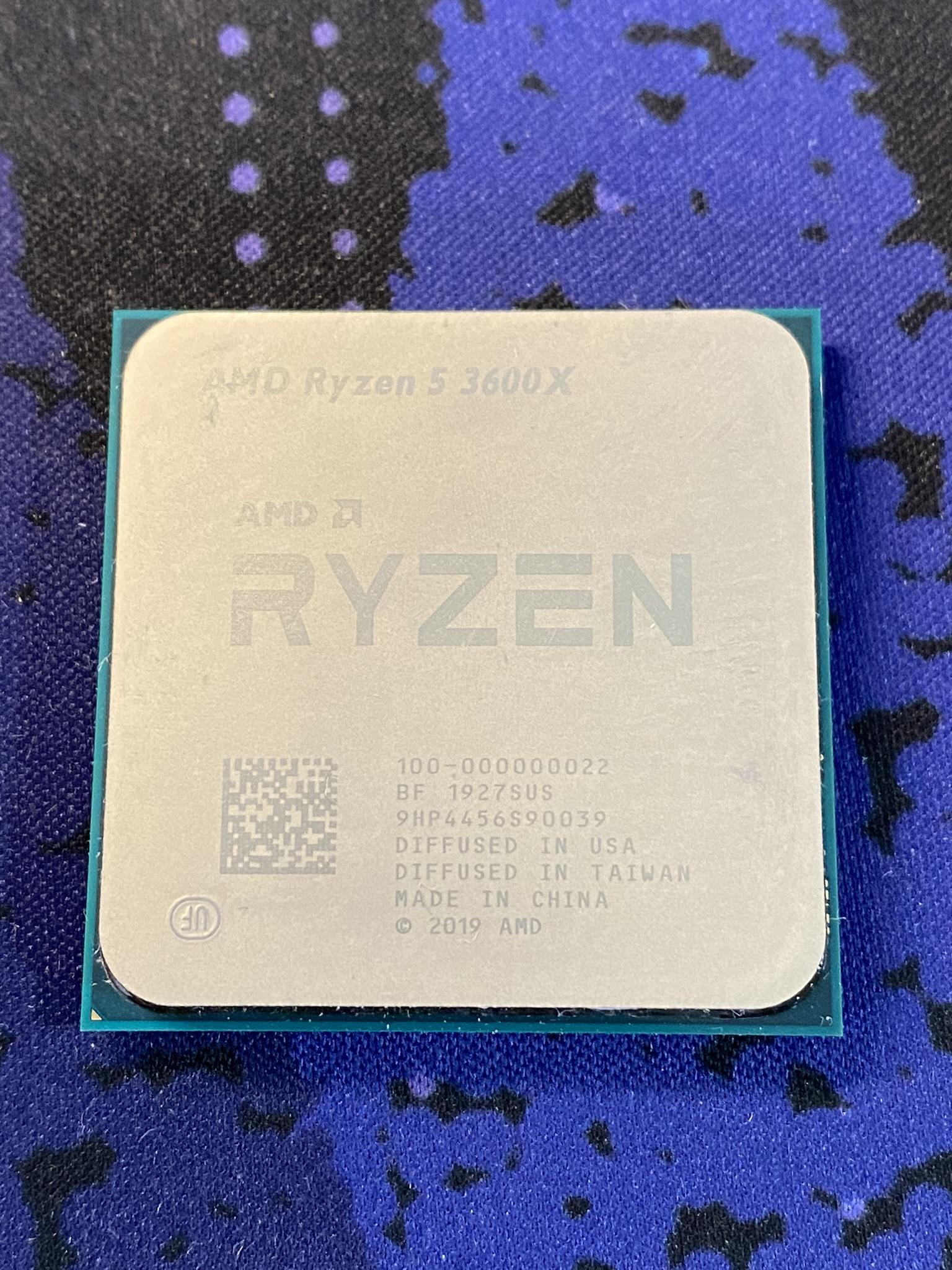AMD Ryzen 3600x AM4