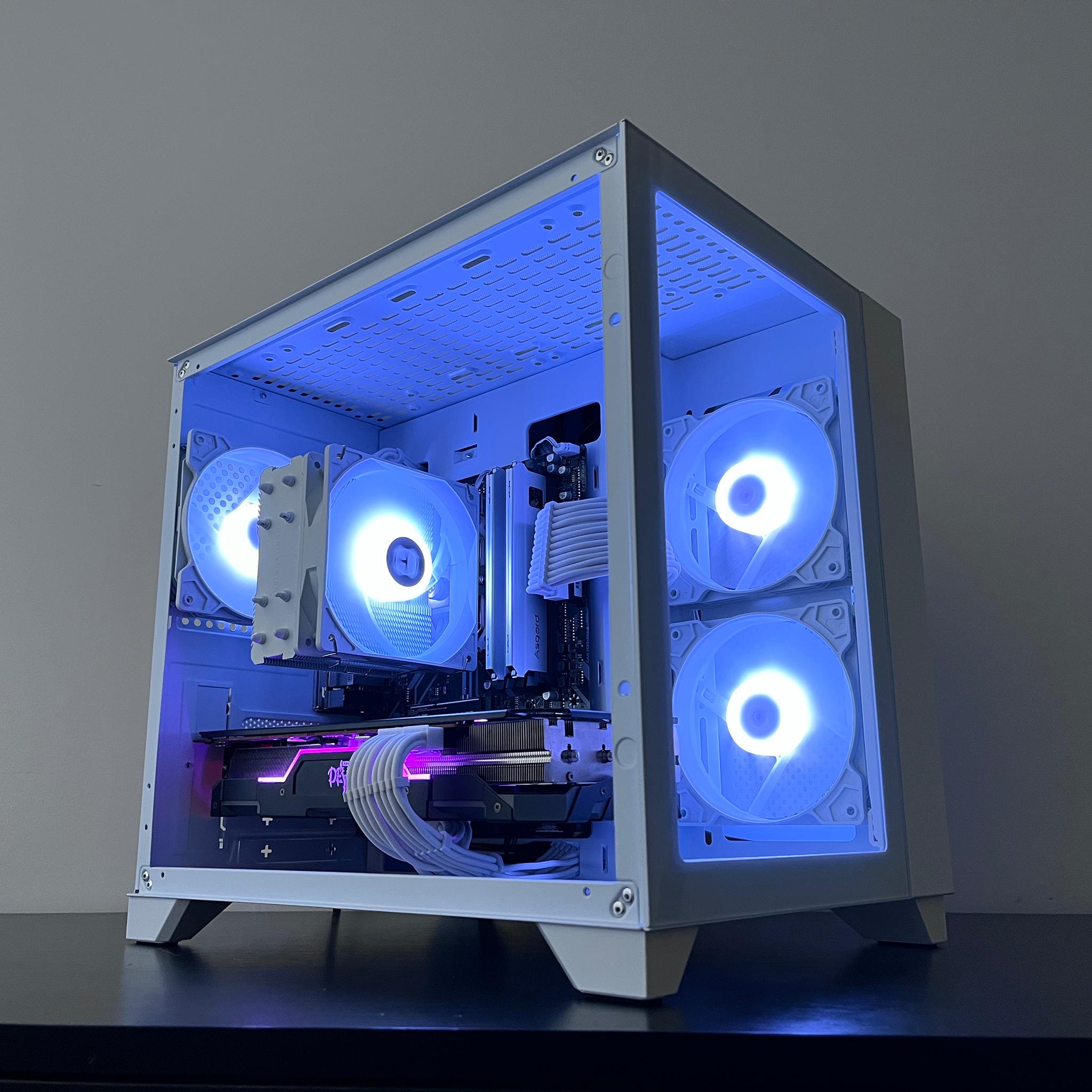 Black Friday Blowout! 🤍RX 5700XT●Ryzen 5 3600●1TB NVMe Gen4●16GB 3200MHz●1080p Gaming Computer
