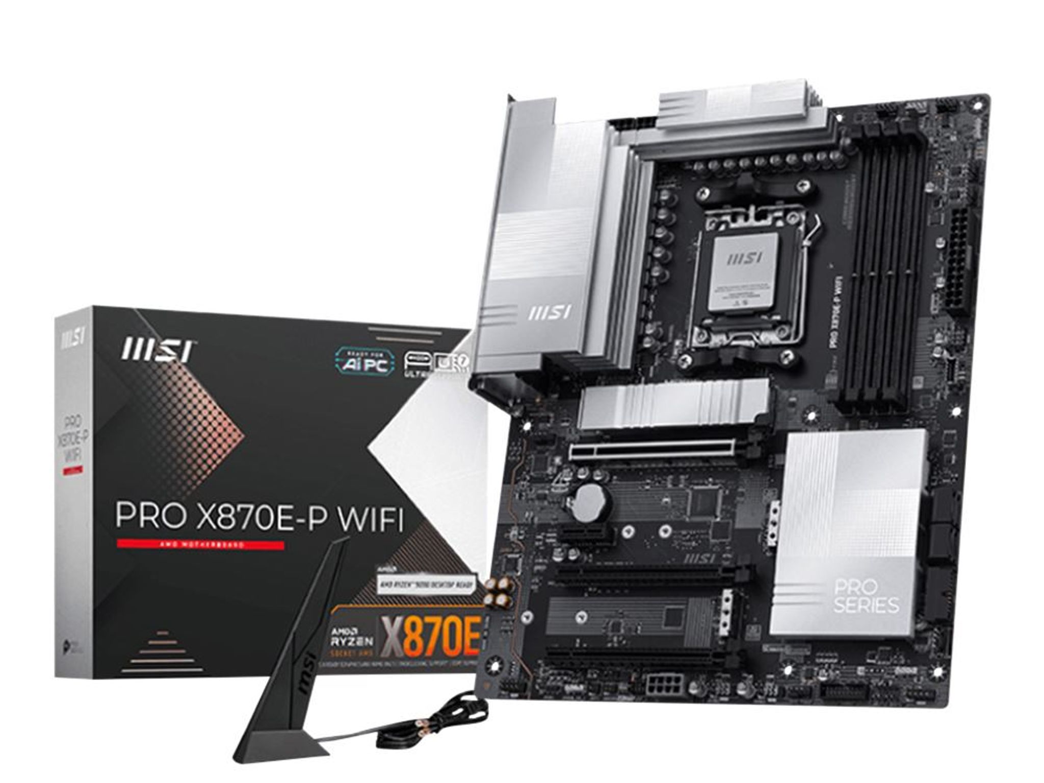 NEW MSI X870E-P PRO WIFI AMD AM5 ATX Motherboard