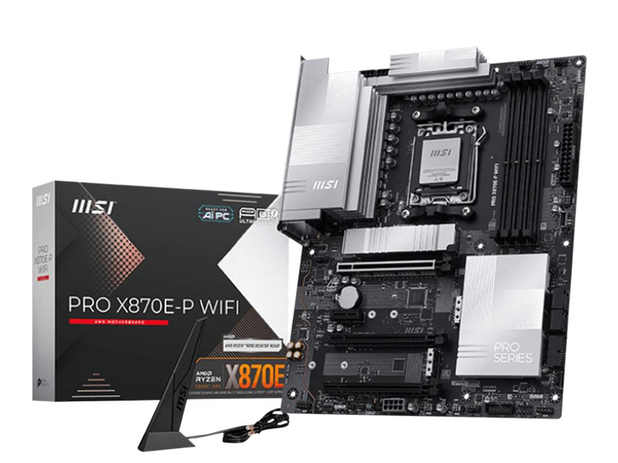 NEW MSI X870E-P PRO WIFI AMD AM5 ATX Motherboard