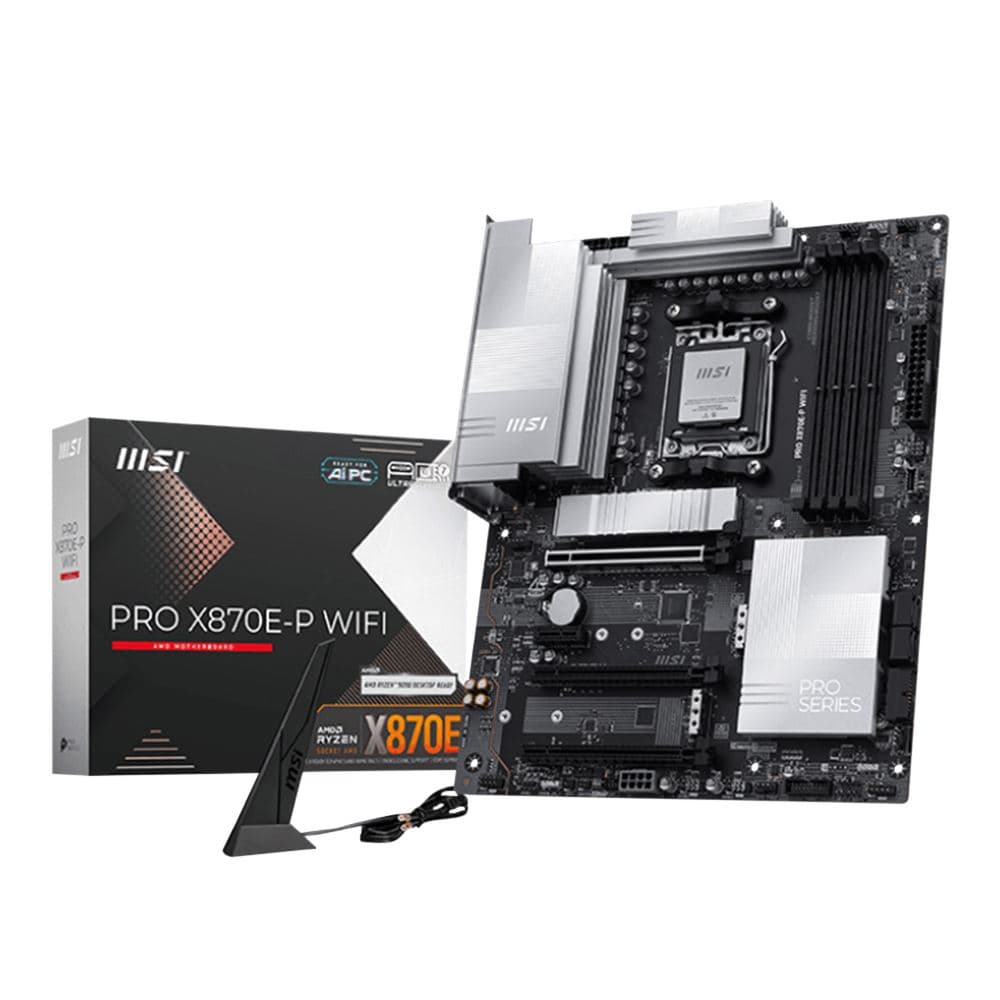 NEW MSI X870E-P PRO WIFI AMD AM5 ATX Motherboard