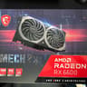 MSI Mech 2x AMD Radeon RX 6600 8GB GPU