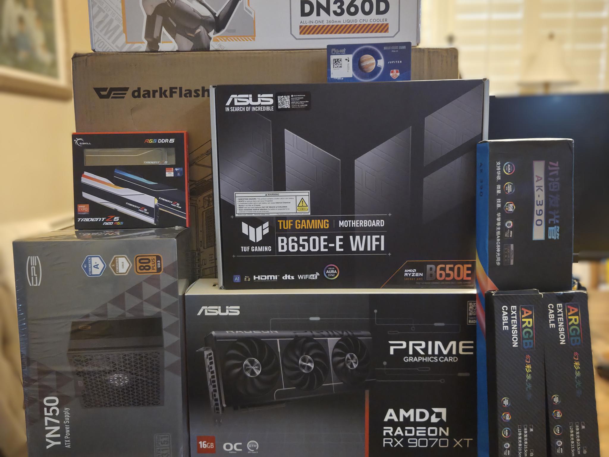 Ragnaros! 🔥 X3D Gaming PC - RX 9070 XT • 7500X3D • 32GB DDR5 6000cl30 • 2TB Gen4 NVMe SSD