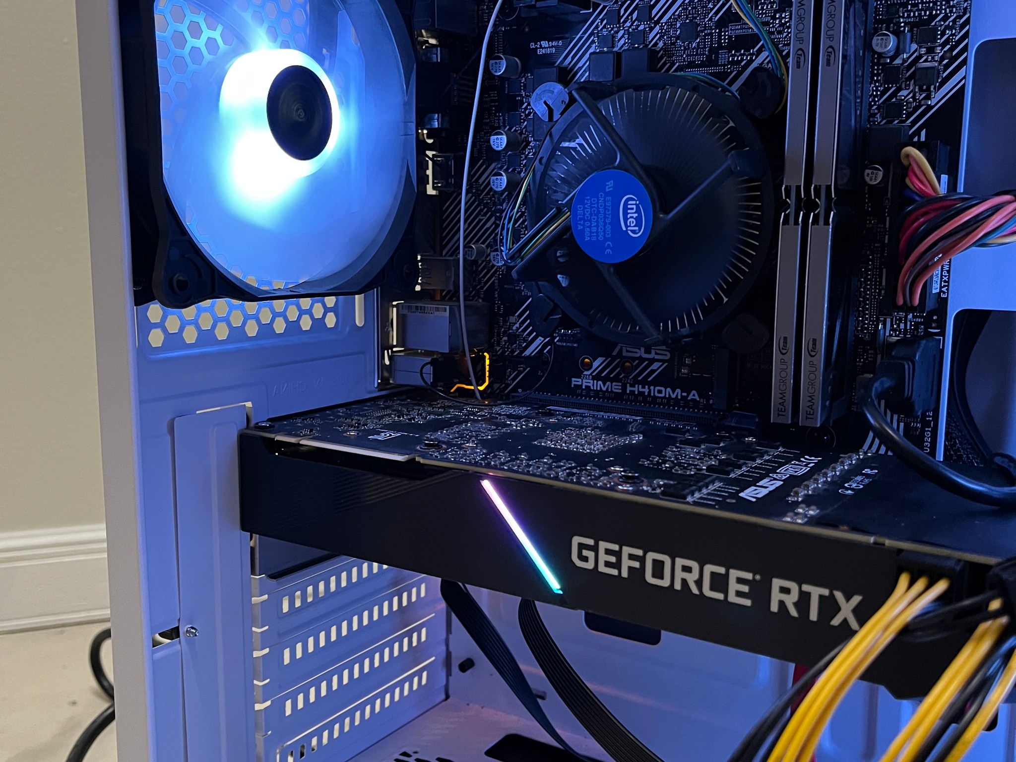 NVIDIA RTX 2070 Super, Intel i5-10400, 16GB RAM, 500 GB SSD, High FPS RGB Gaming PC w/ Wi-Fi
