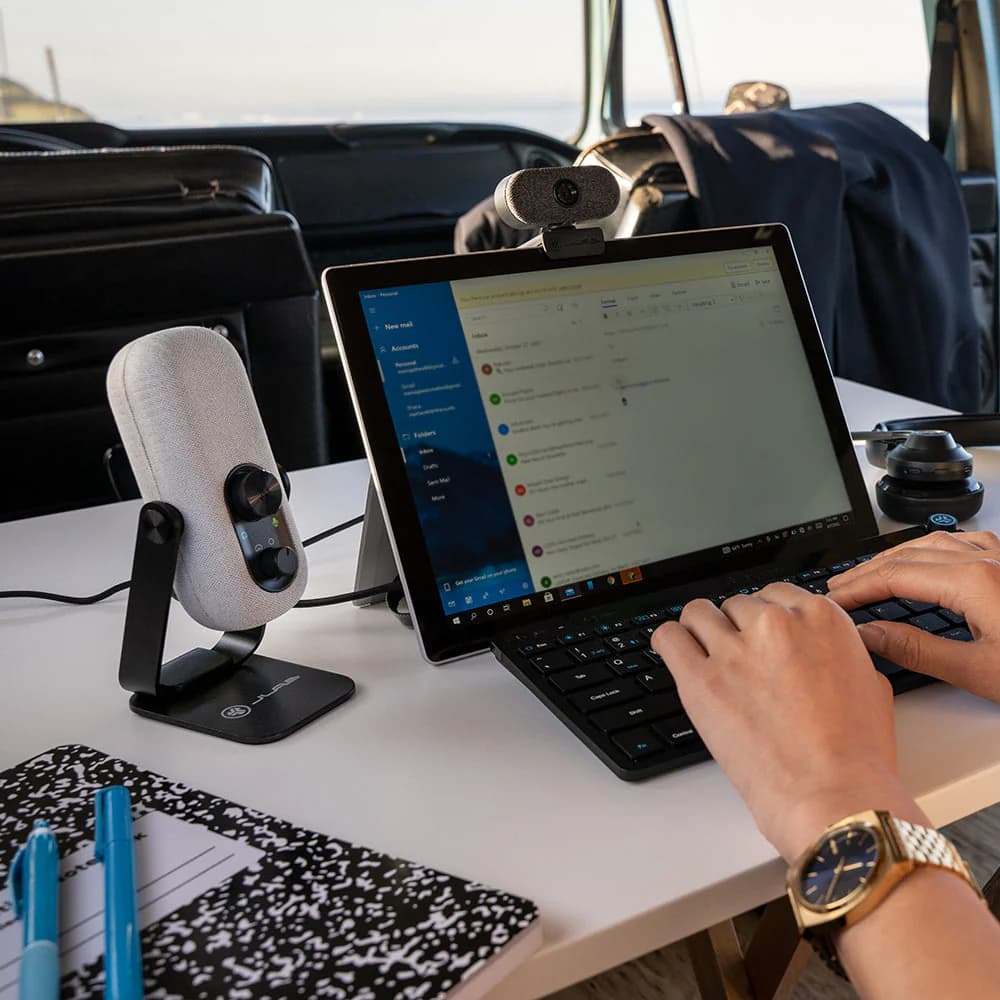 X-MAS SALE! - JLAB AUDIO - Go Talk USB Microphone (White)