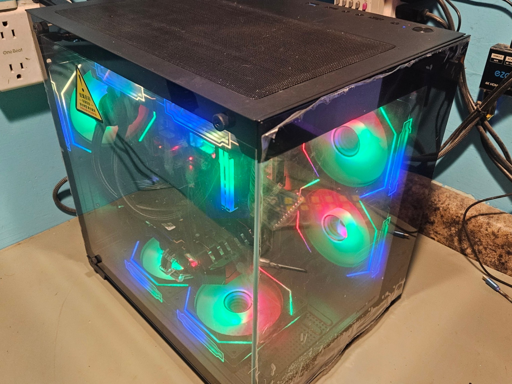 Power Train PT-G777B Ryzen 7 5800X/RX 6600M/32gigs DDR4