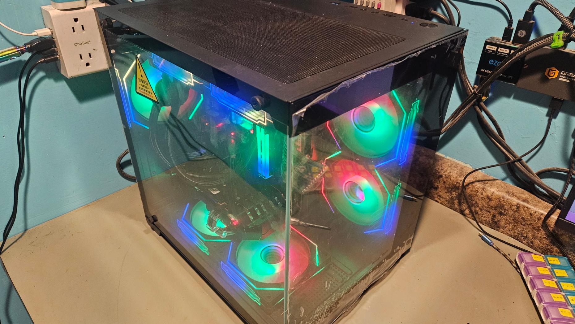 Power Train PT-G777B Ryzen 5800X/RX 6600M/32gigs DDR4