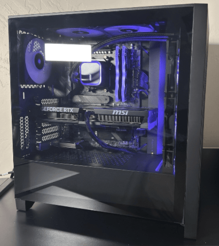 🥷 Stealth ⚫️ | NVIDIA RTX 5070 Ti 16GB | AMD Ryzen 7 9800X3D | 32GB DDR5 | MSI 360 AIO