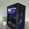Black gaming pc, 5060 ti 8gb, 16gb ddr4, ryzen 5 5500