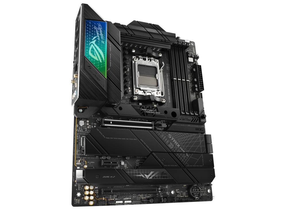 ASUS ROG STRIX X670E-F GAMING WIFI AMD AM5 X670 ATX M.2 Desktop Motherboard A