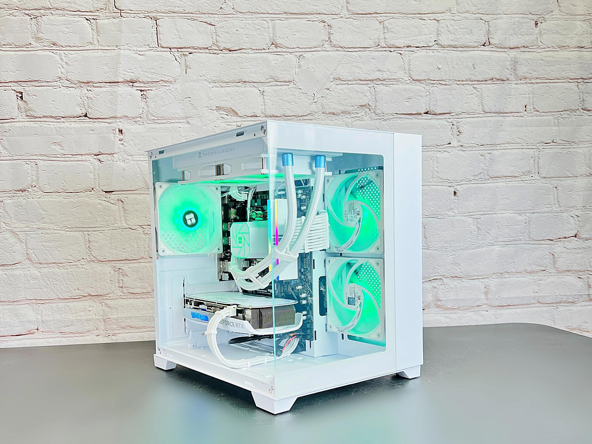 Liquid Cooled RTX 4070 Ryzen 5 5600X 16GB RAM 1TB M.2 Win 11 Gaming PC