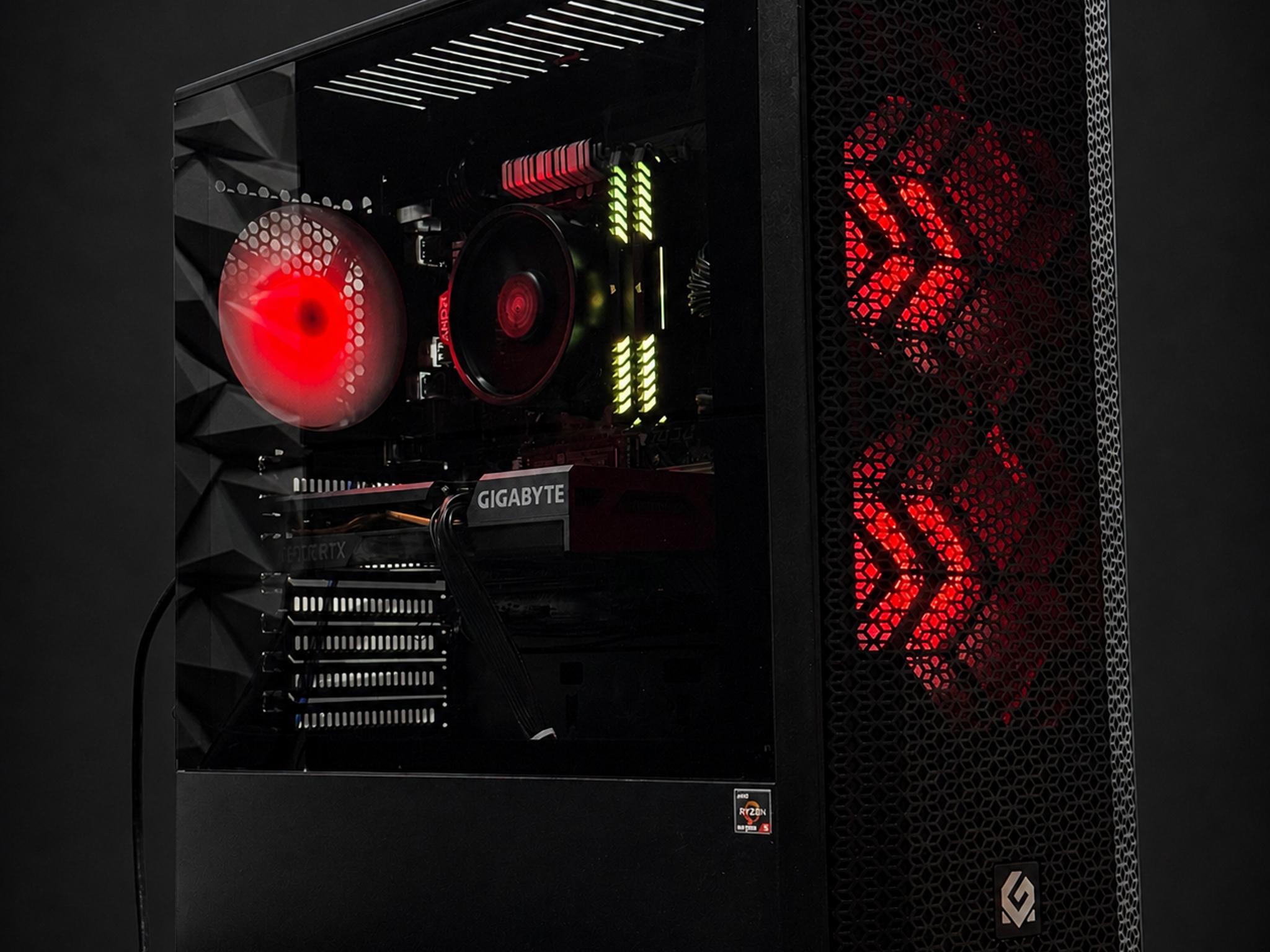 1440P/1080P gaming pc / RTX 3060 / Ryzen 5 5500 / 16GB Corsair Ram / 500GB Samsung 980 SSD