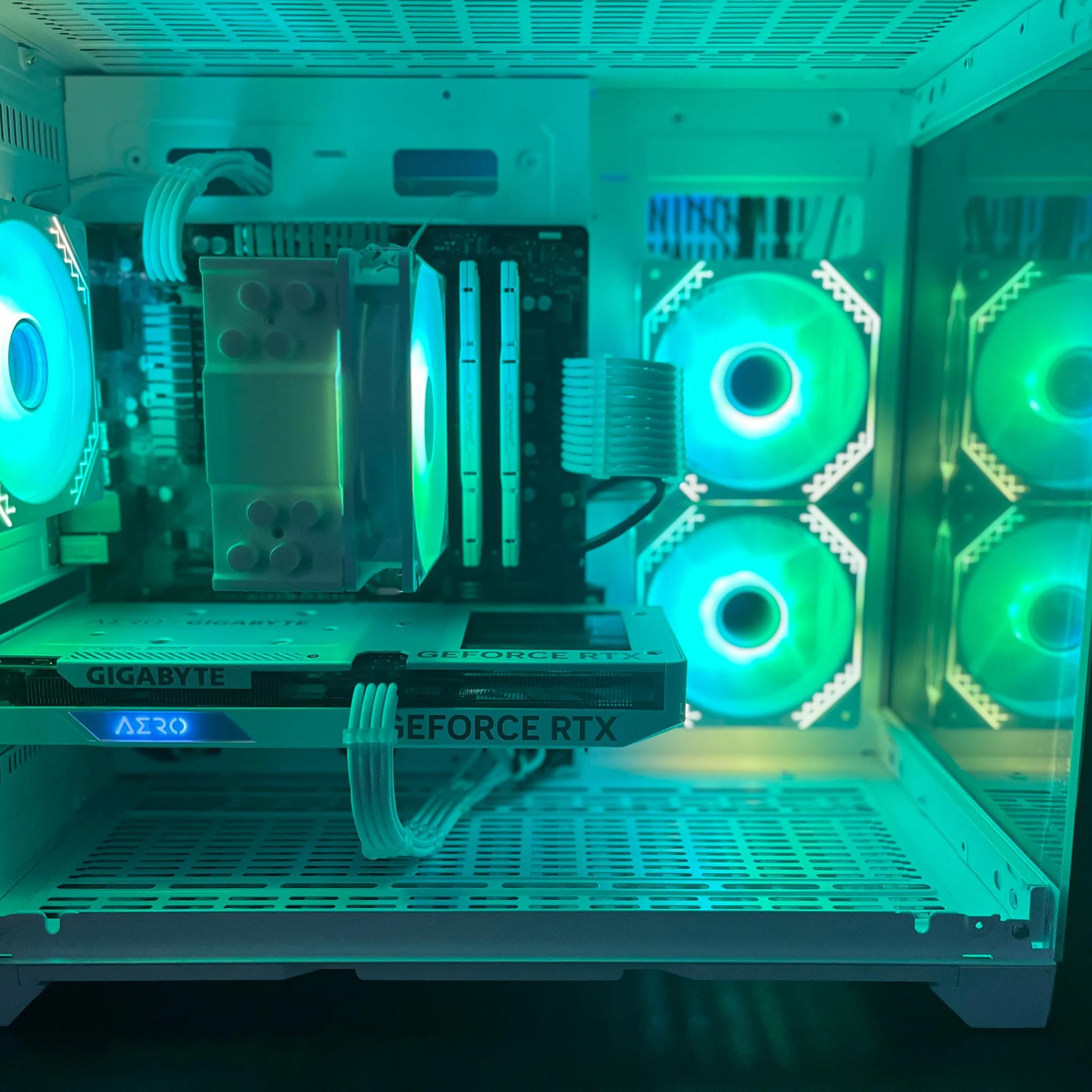| RTX 4060 | Ryzen 5 5600 X | 16 GB 3200 Mhz | 500 GB Storage | Beautiful ARGB Supercomputer |