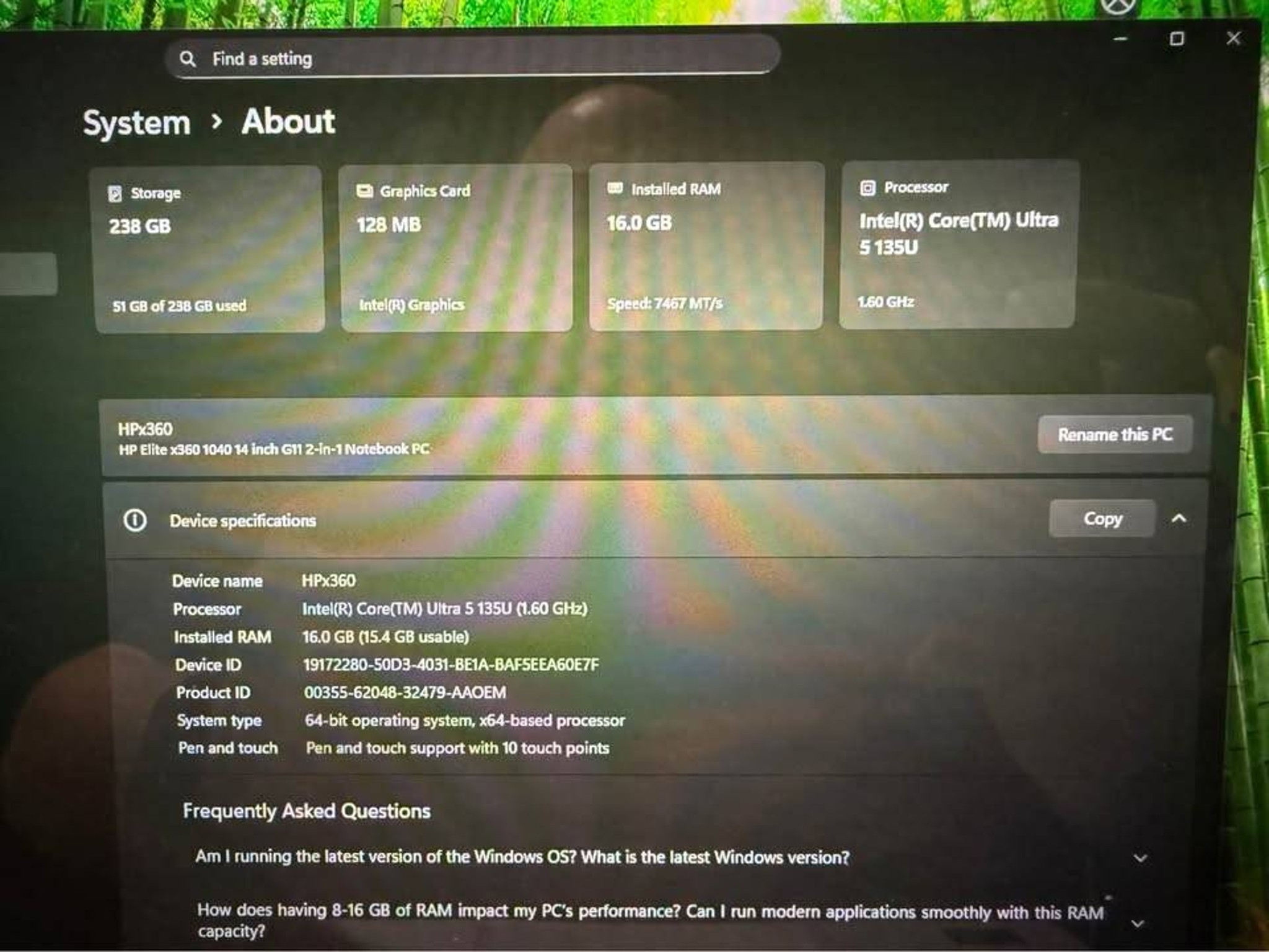 HP x360 2-in-1