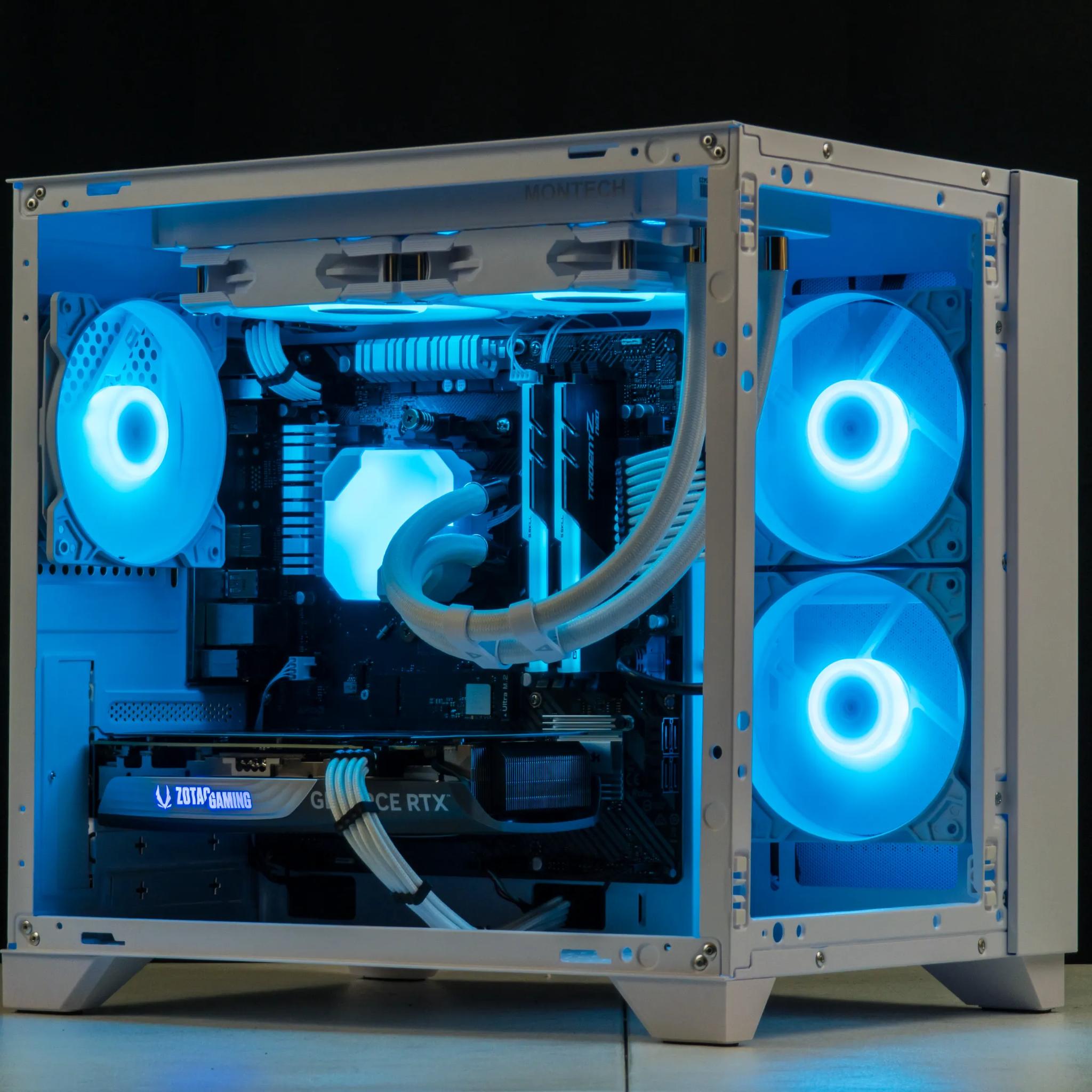 🤍🖤 RTX 4070 / Ryzen 7 5800X / 32GB Gaming PC 🖤🤍