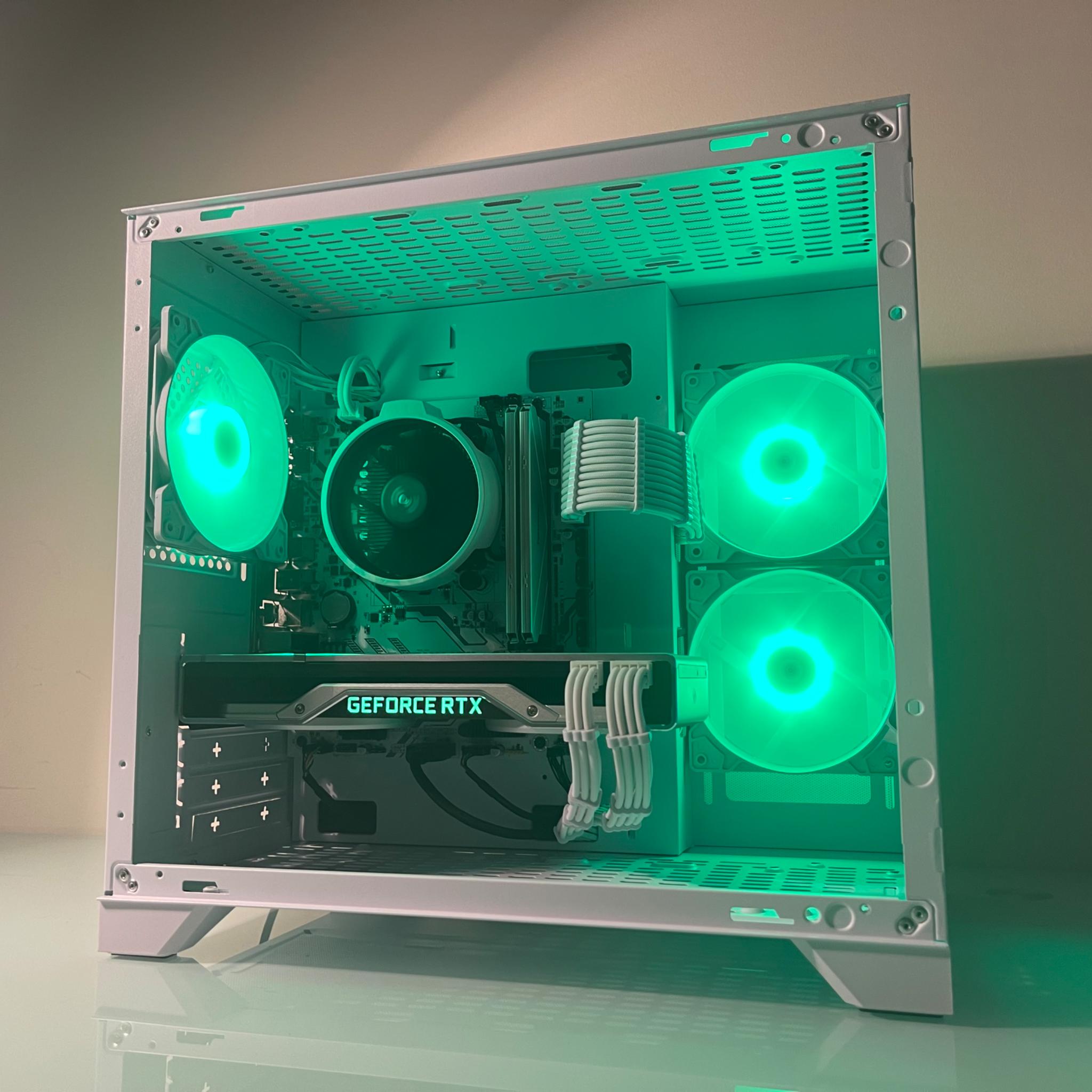 All White RTX 2080 Gaming PC