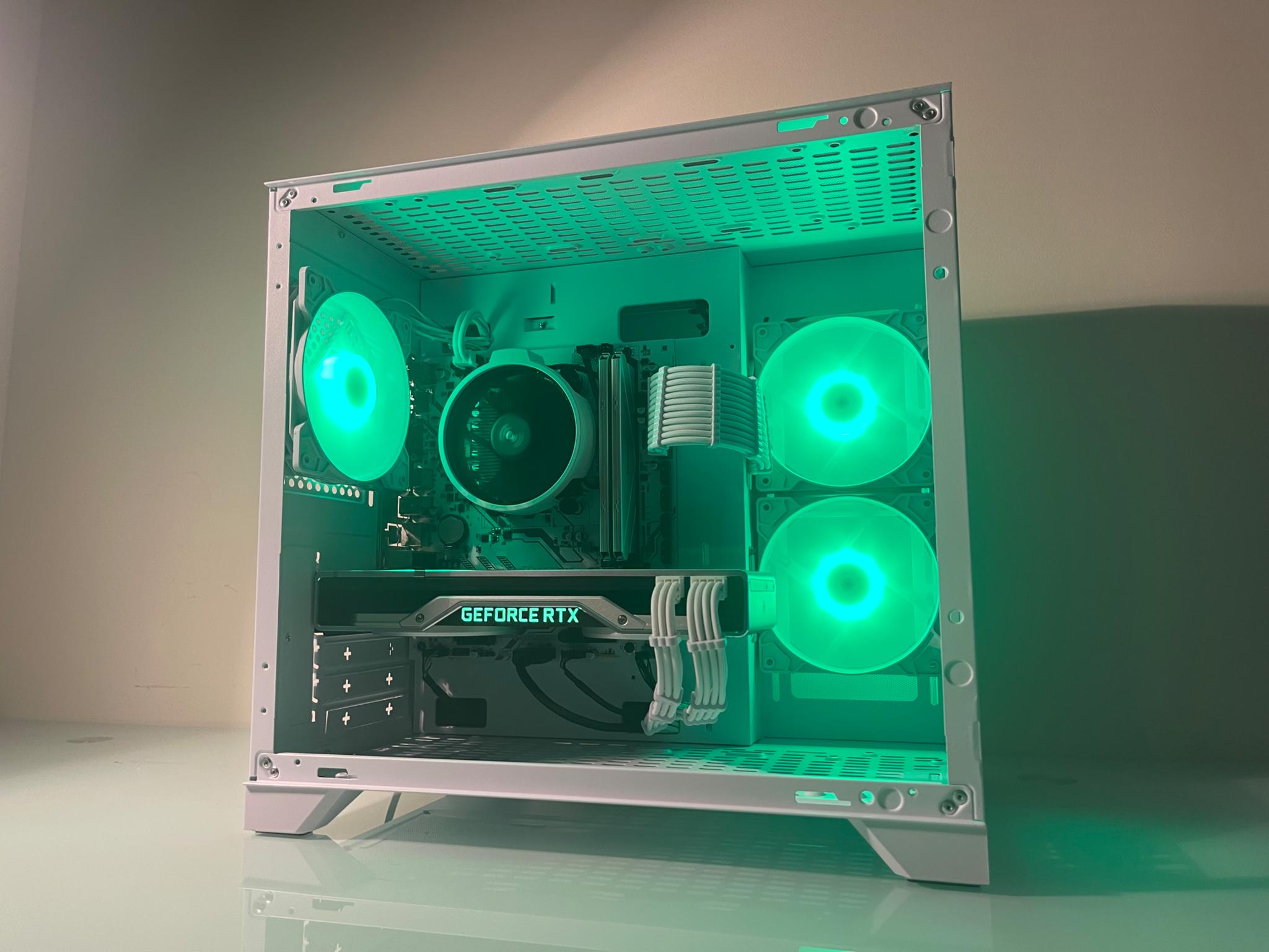 All White RTX 2080 Gaming PC