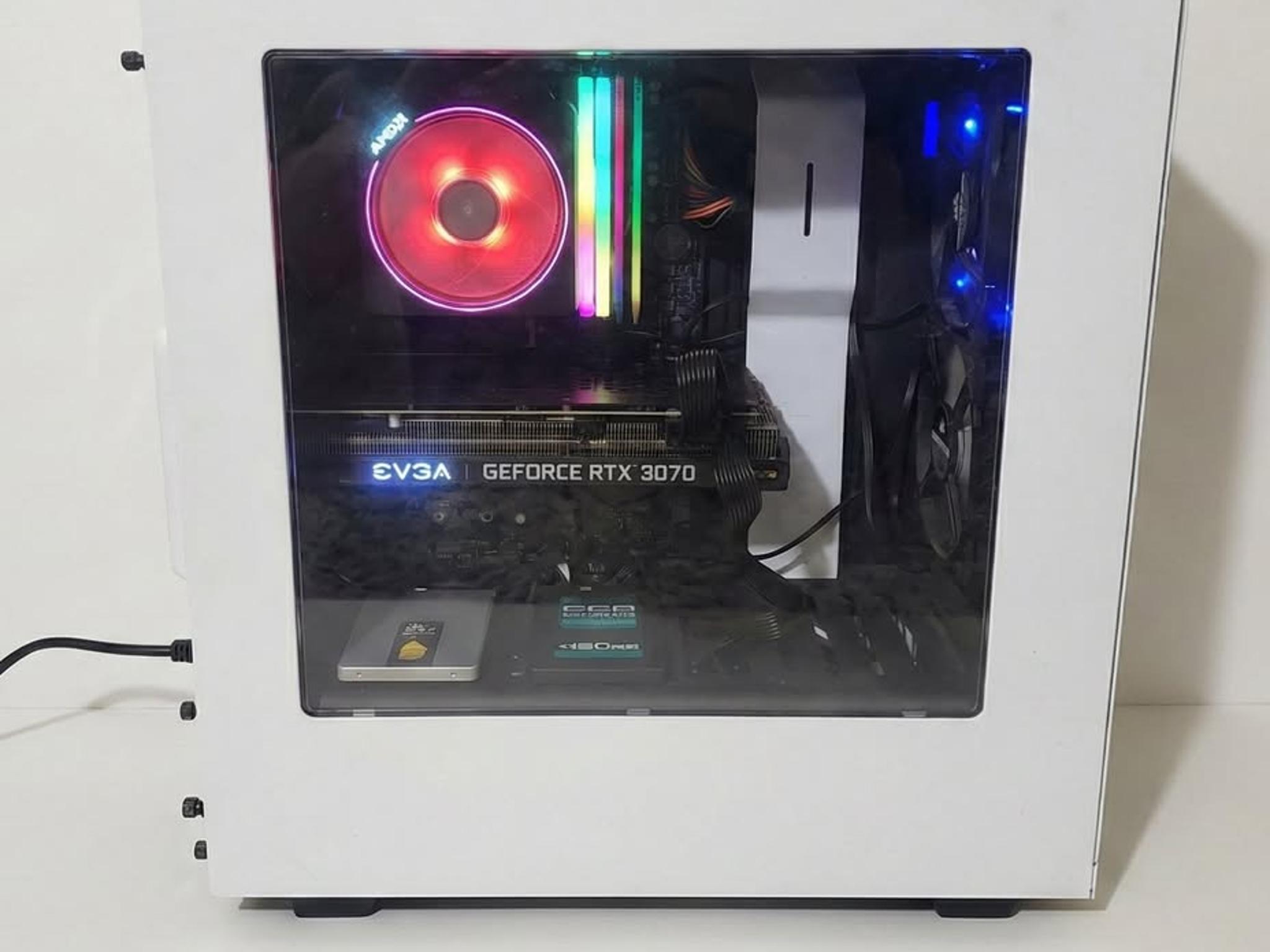 Custom PC Build RTX 3070/Ryzen 7 5700X OC 48GB RAM