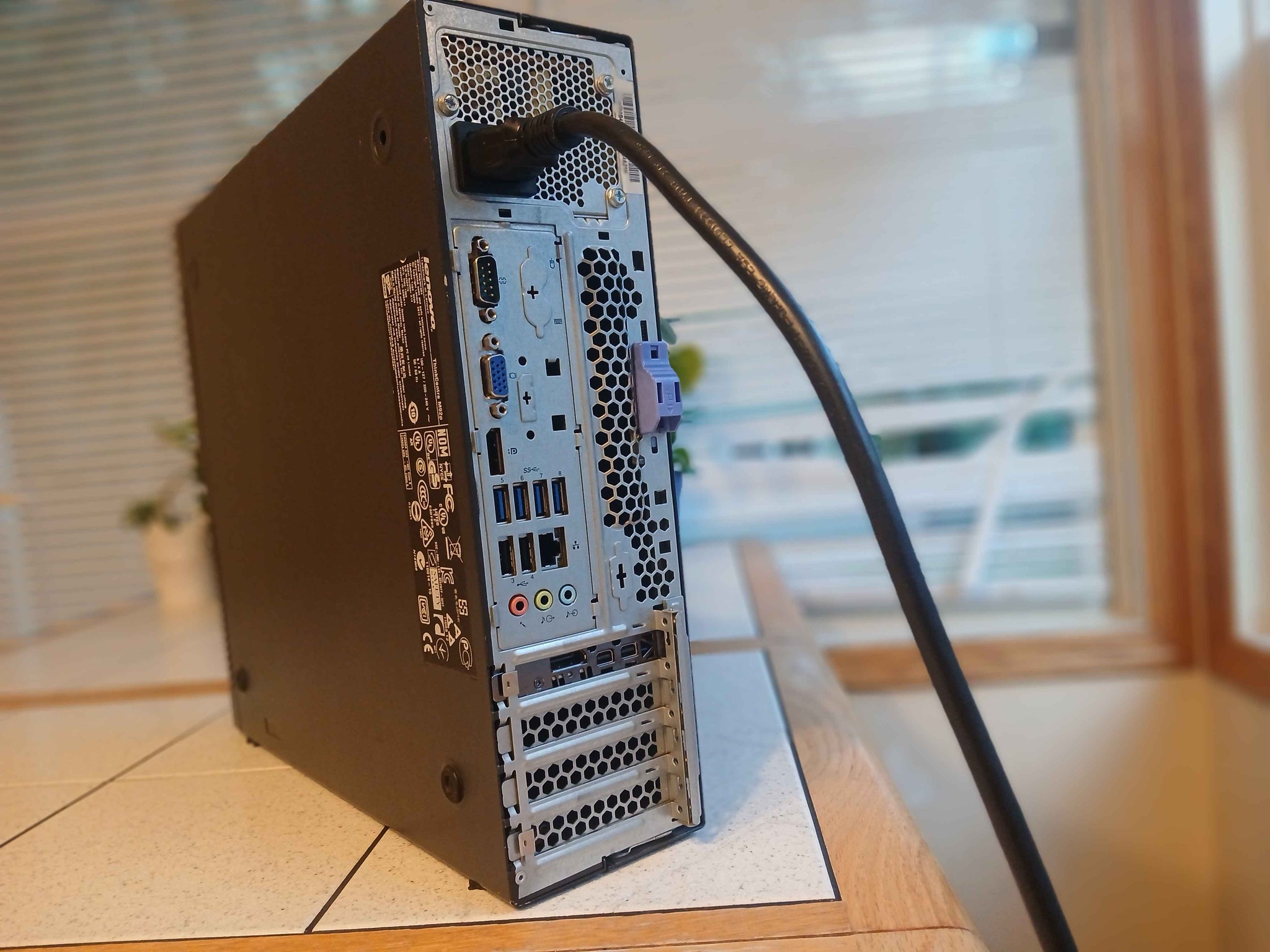 i7-3770* | Radeon PRO WX 2100 | 12GB RAM | 256GB SSD | SFF | Upgraded Lenovo Thinkcentre M92p