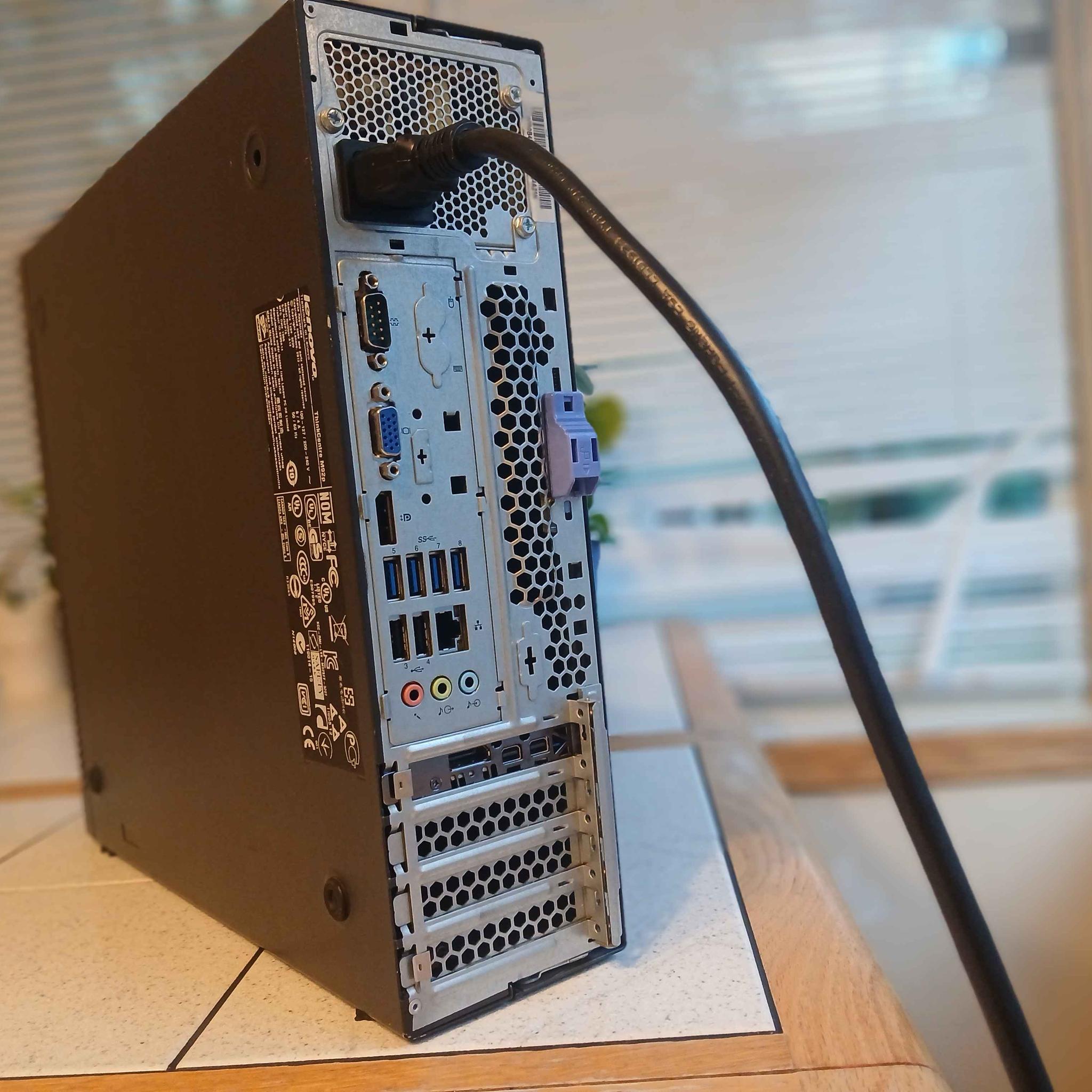 i7-3770* | Radeon PRO WX 2100 | 12GB RAM | 256GB SSD | SFF | Upgraded Lenovo Thinkcentre M92p